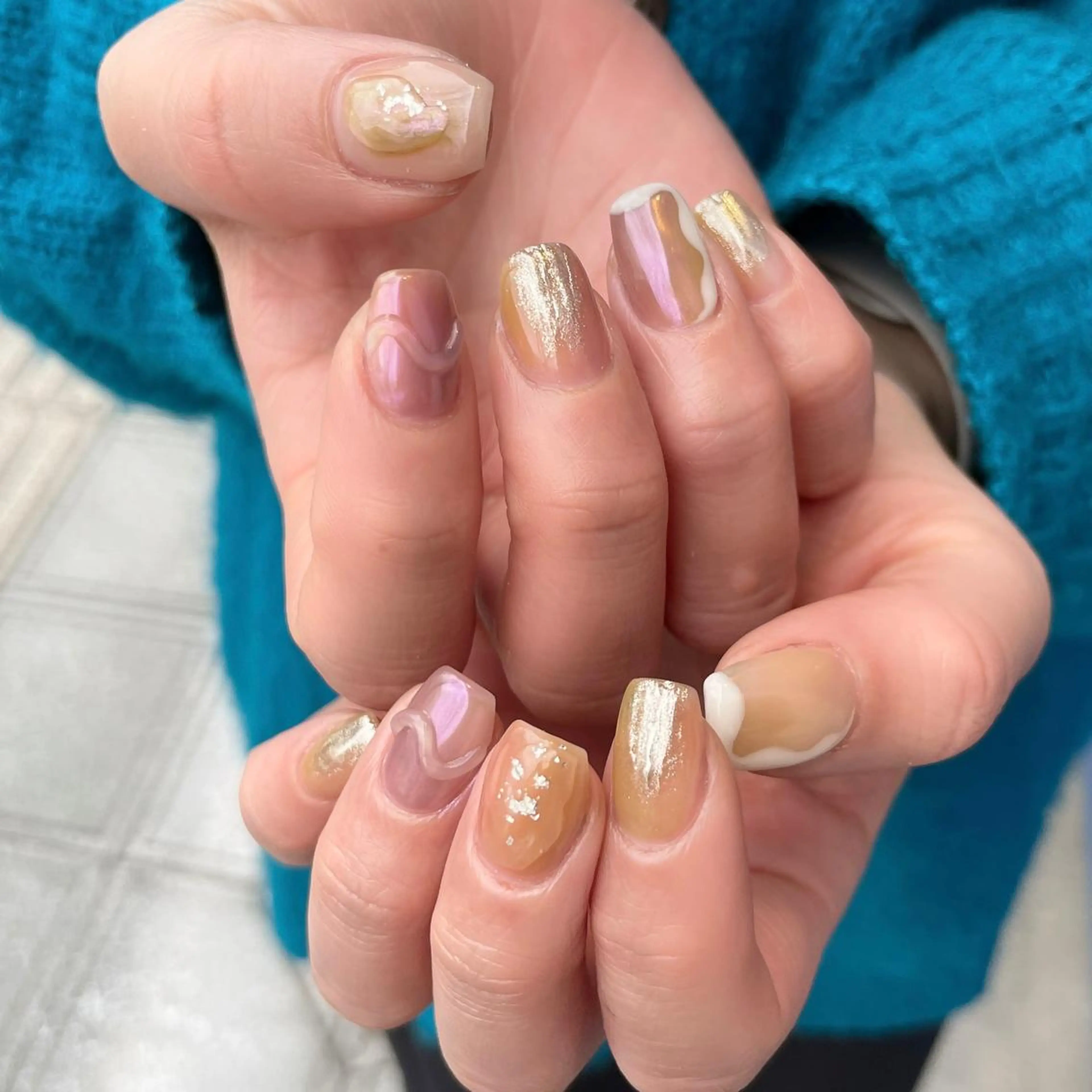 ネイル ZAZA Hanaのネイルデザイン