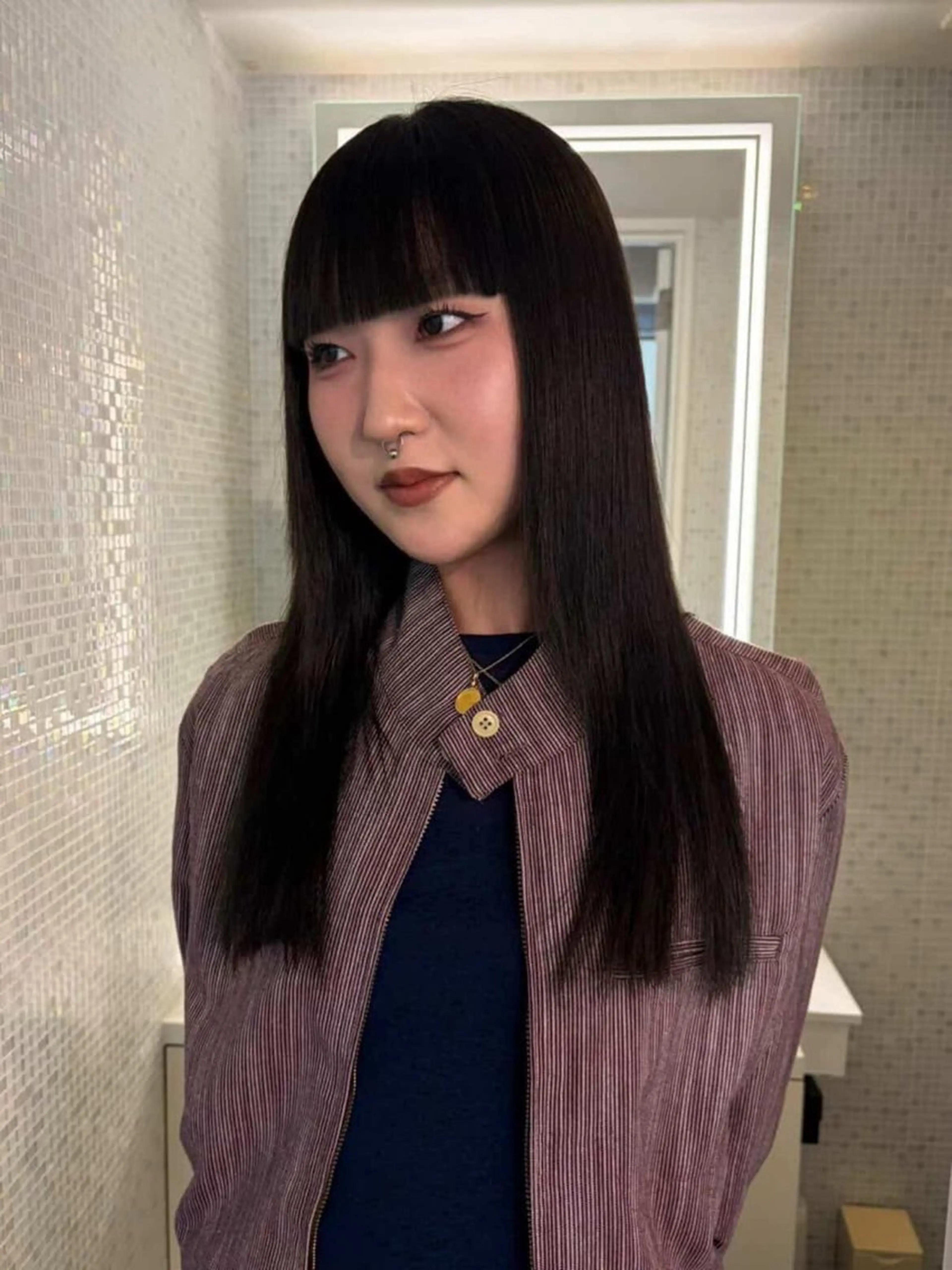 ロング カラー 相場 蓮花のヘアスタイル