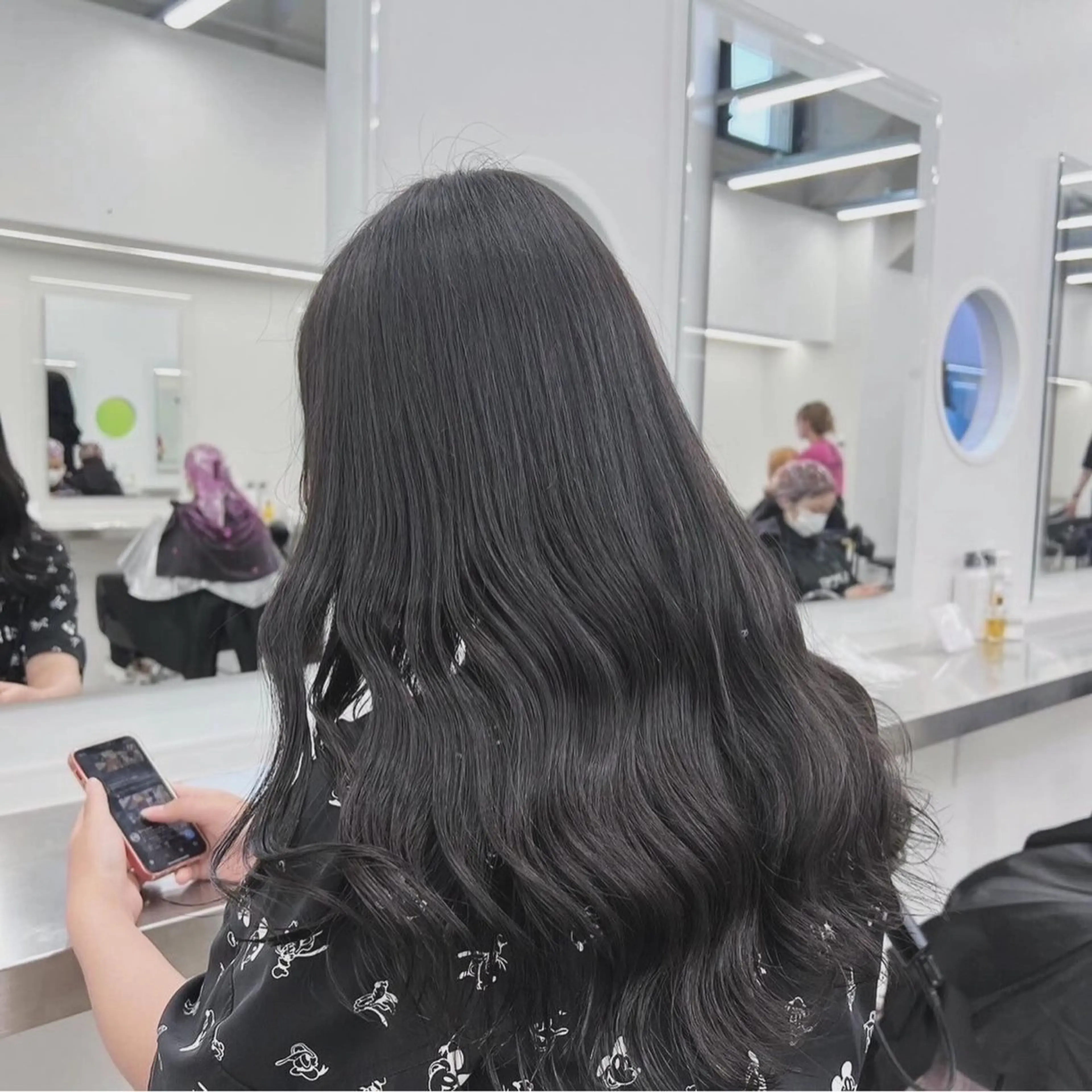 ロング カラー ヘアカラー ブレンバイドット所属・ニュアンスカラー/ 🫧レミ(坊主)のヘアスタイル