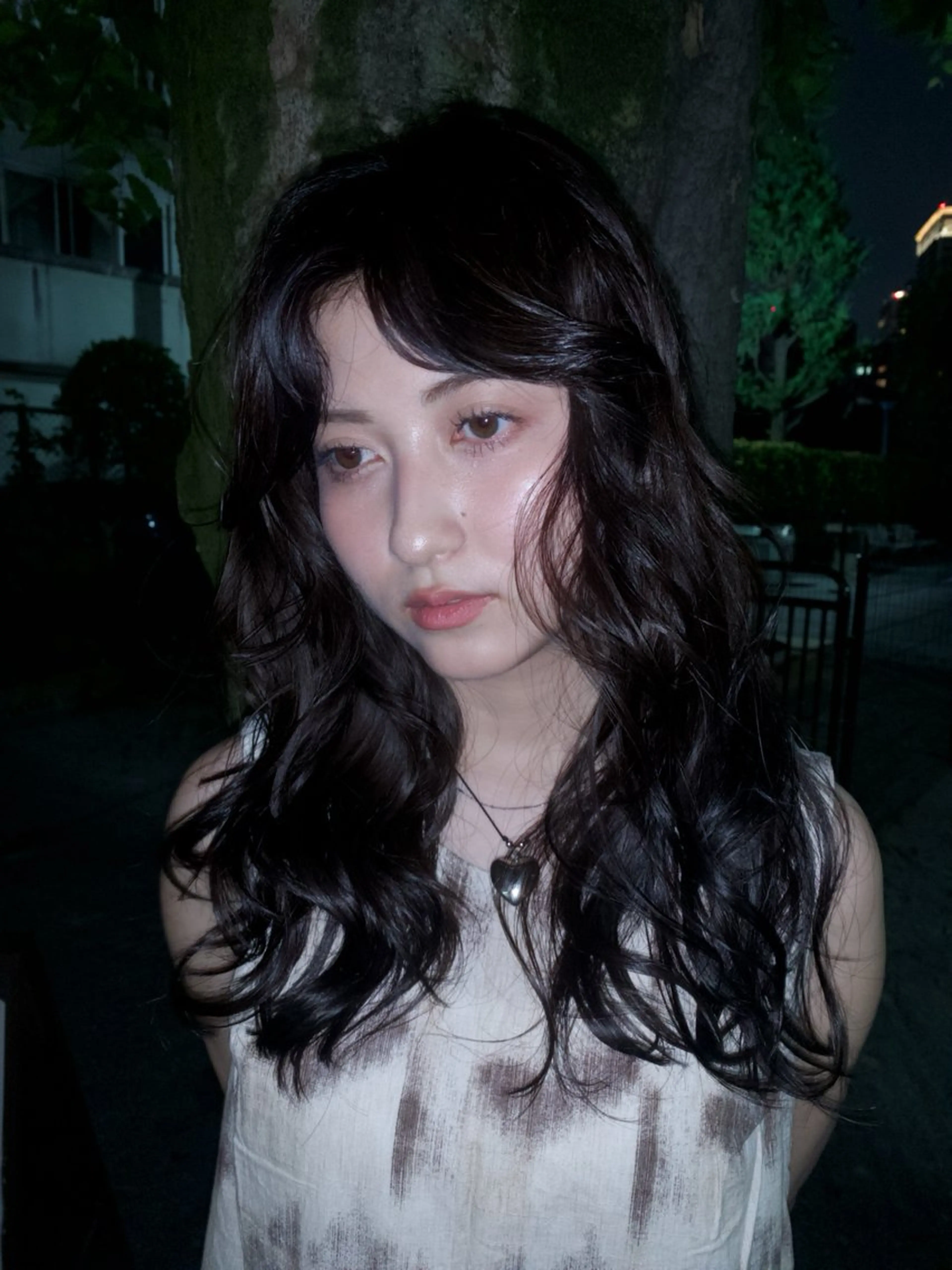 ロング カラー ヘアアレンジ yiye shioriのヘアスタイル