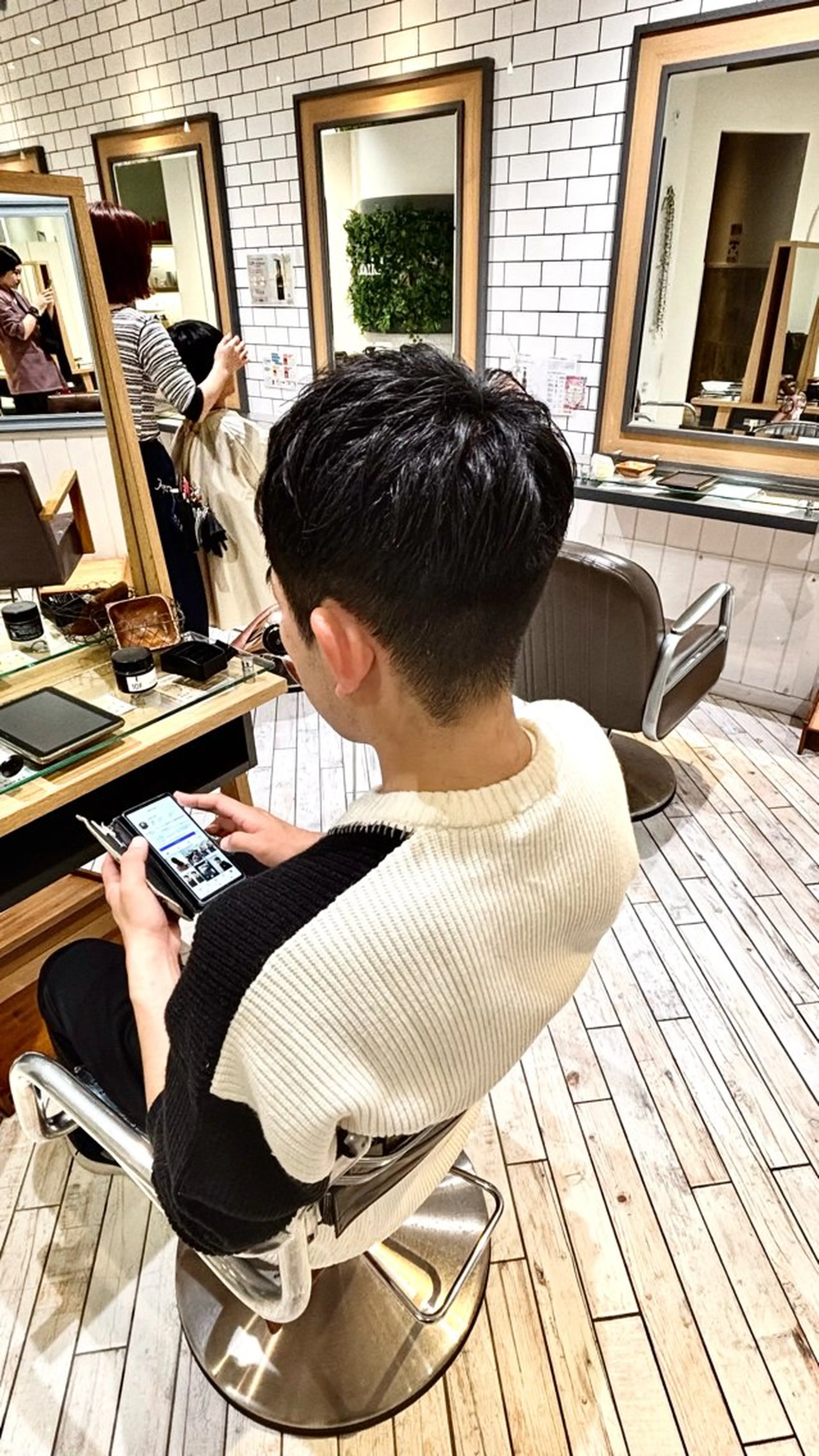 メンズ カット 🎀すず🎀レディー ス/神奈川大学最寄りのヘアスタイル