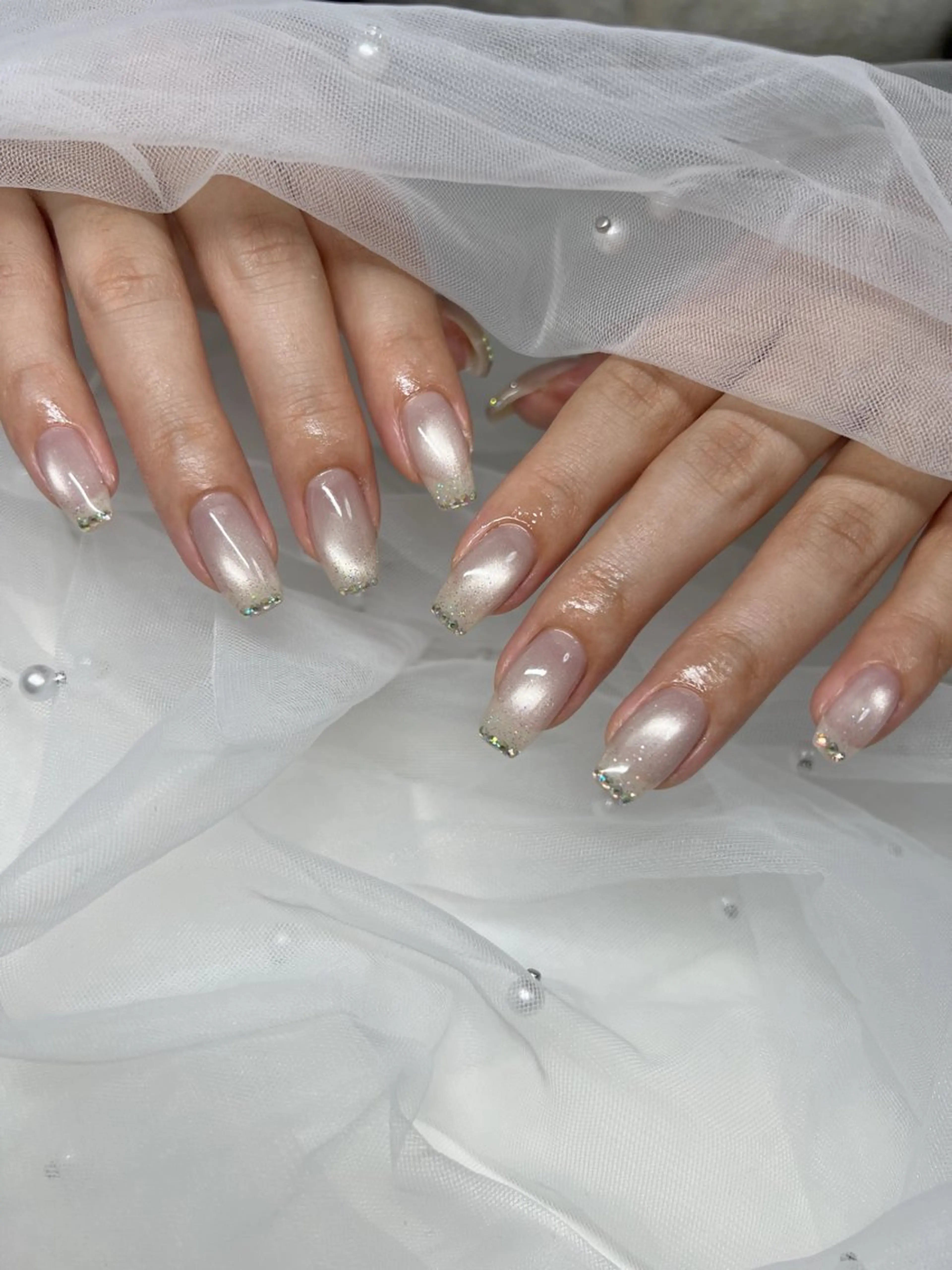 ネイル フラッシュネイル マグネットネイル 持ち込み ハンドネイル 川端 京香のネイルデザイン