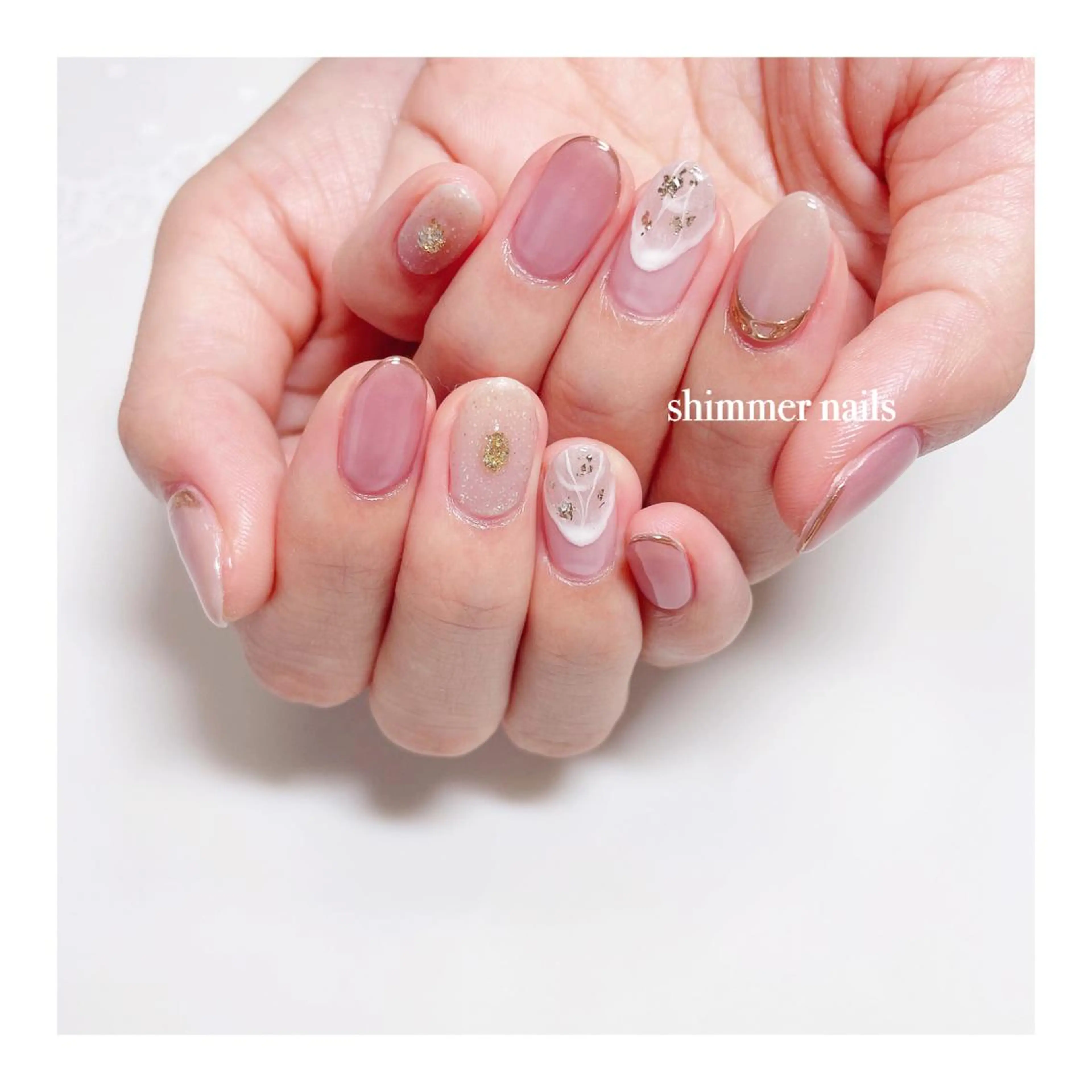 ネイル shimmer nailsのネイルデザイン