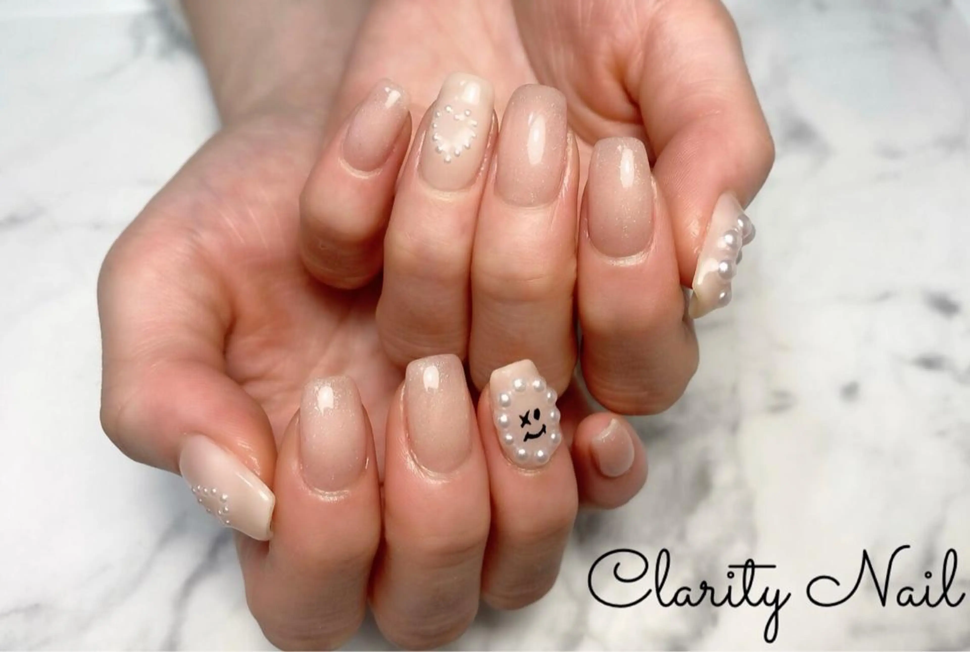 ネイル アートネイル 持ち込み ハンドネイル Clarity Nailのネイルデザイン