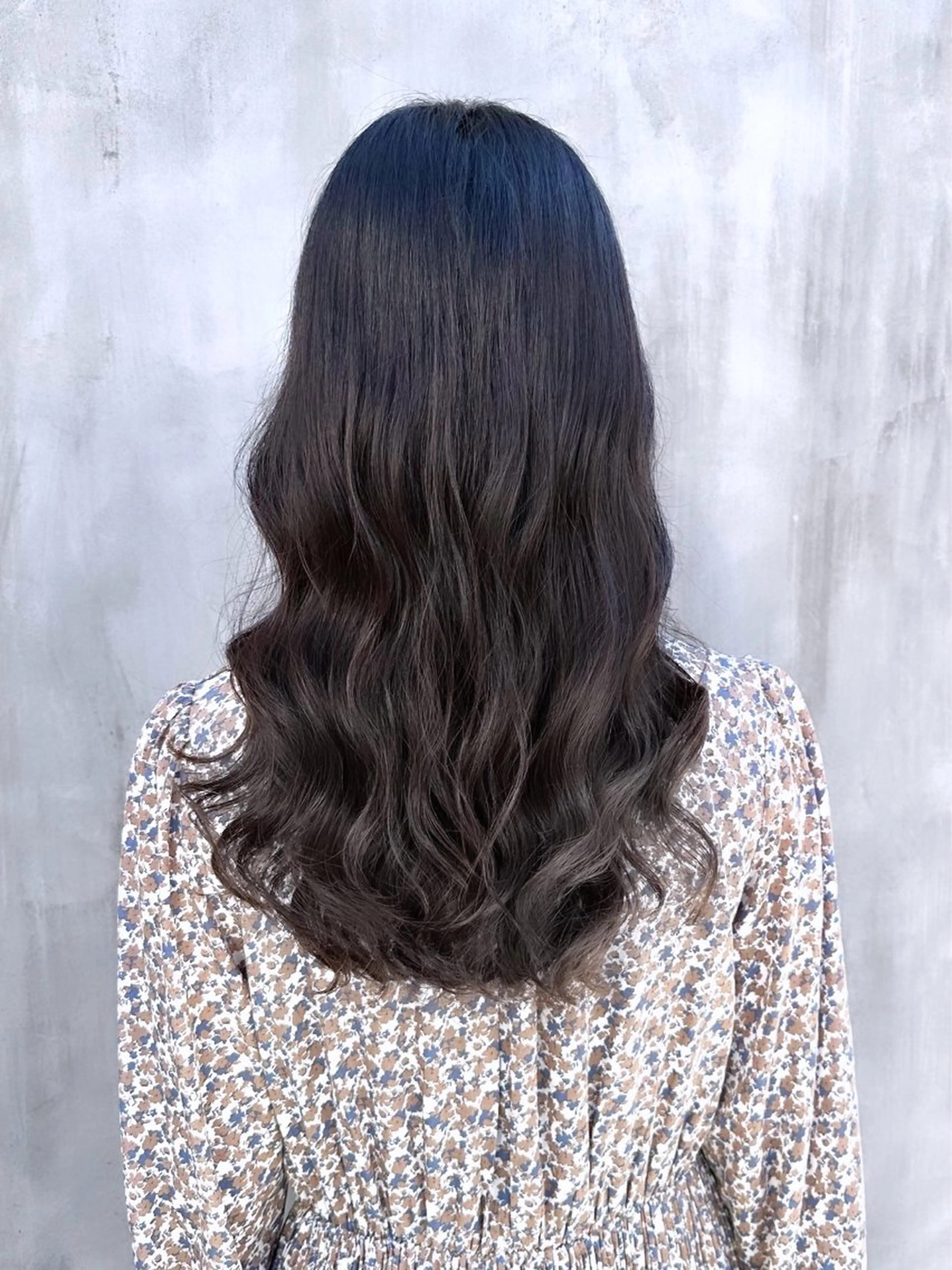 ロング カット パーマ トリートメント 吉田 光佑のヘアスタイル