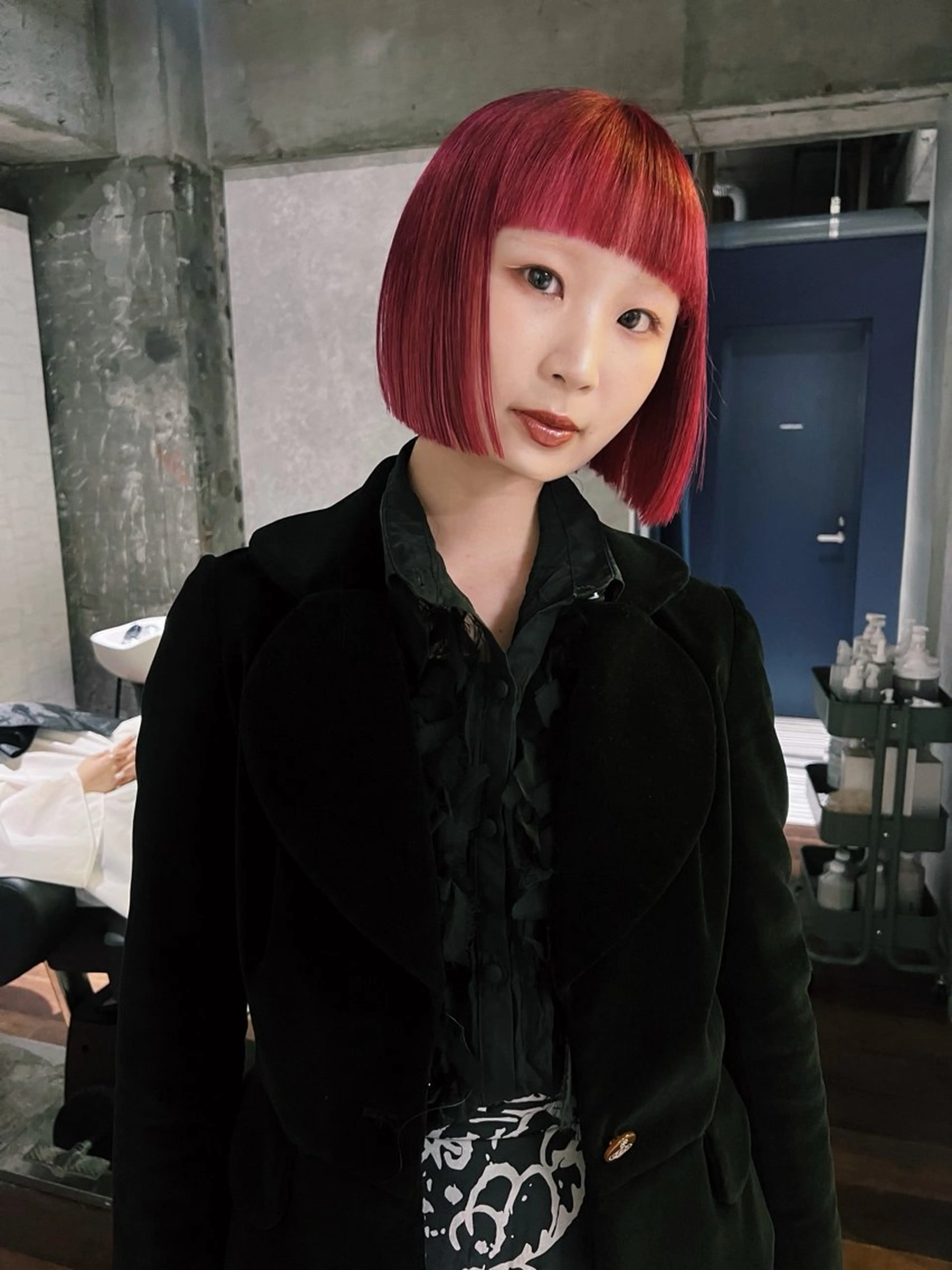 ショート カラー ヘアカラー トリートメント 🧡色落ちまで2度綺 麗なカラー🧡ヨシキのヘアスタイル