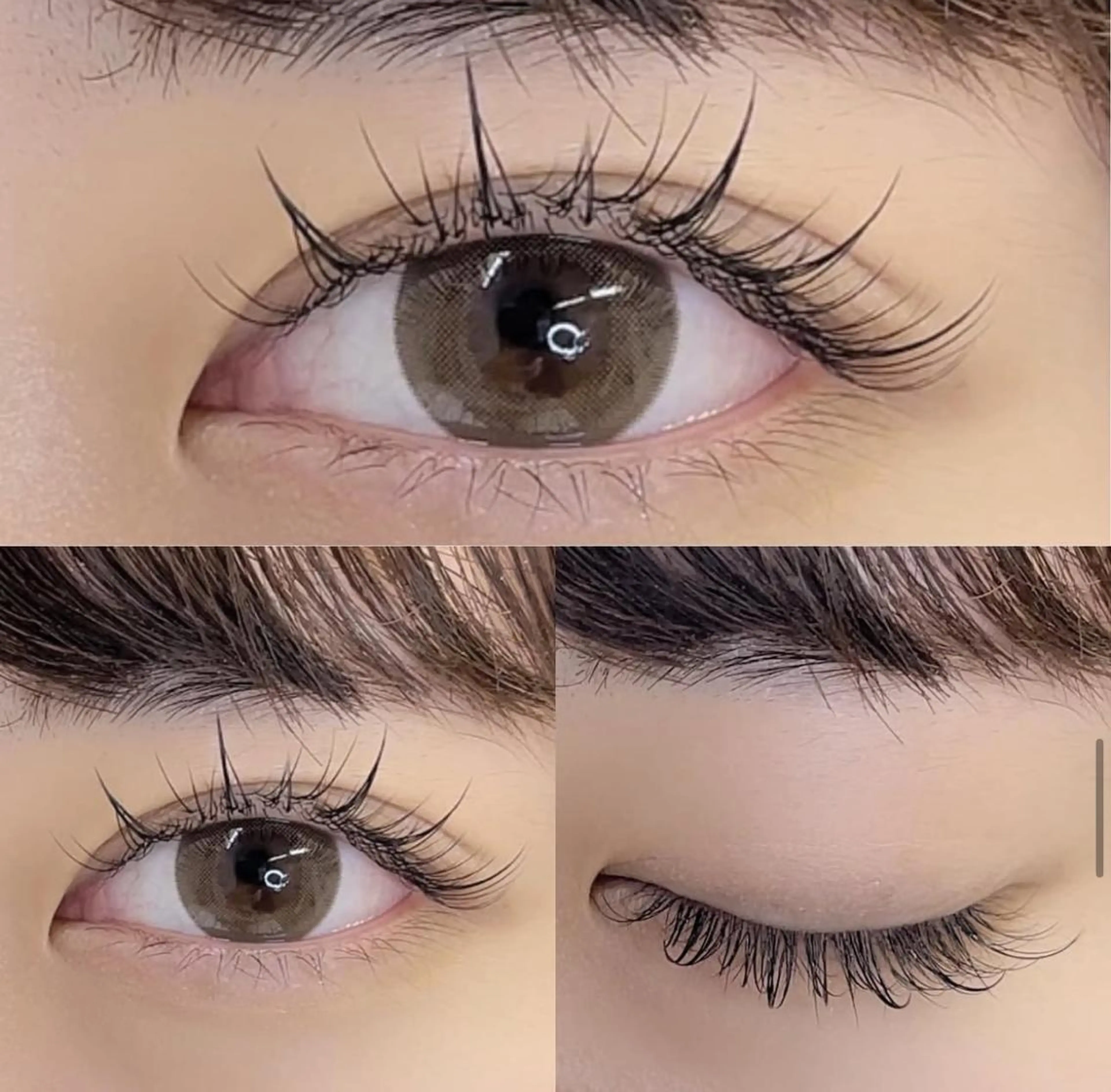 マツエク・マツパ 束感まつ毛 フラットラッシュ 韓国風マツエク ワンホンマツエク 【Elun新宿】 Aimiのマツエク・マツパデザイン