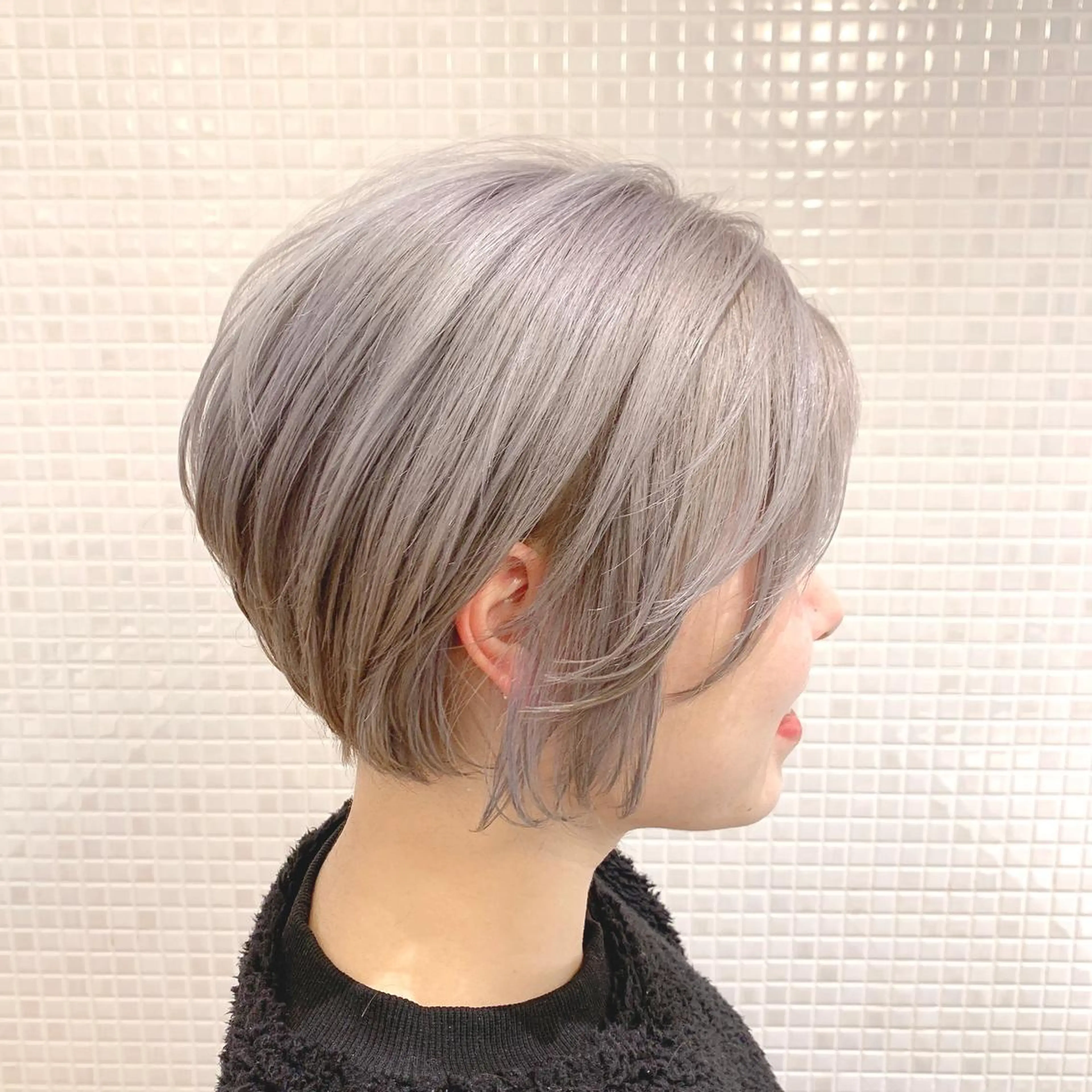 ショート カラー 【azure横浜】 🧸misaki🌸のヘアスタイル