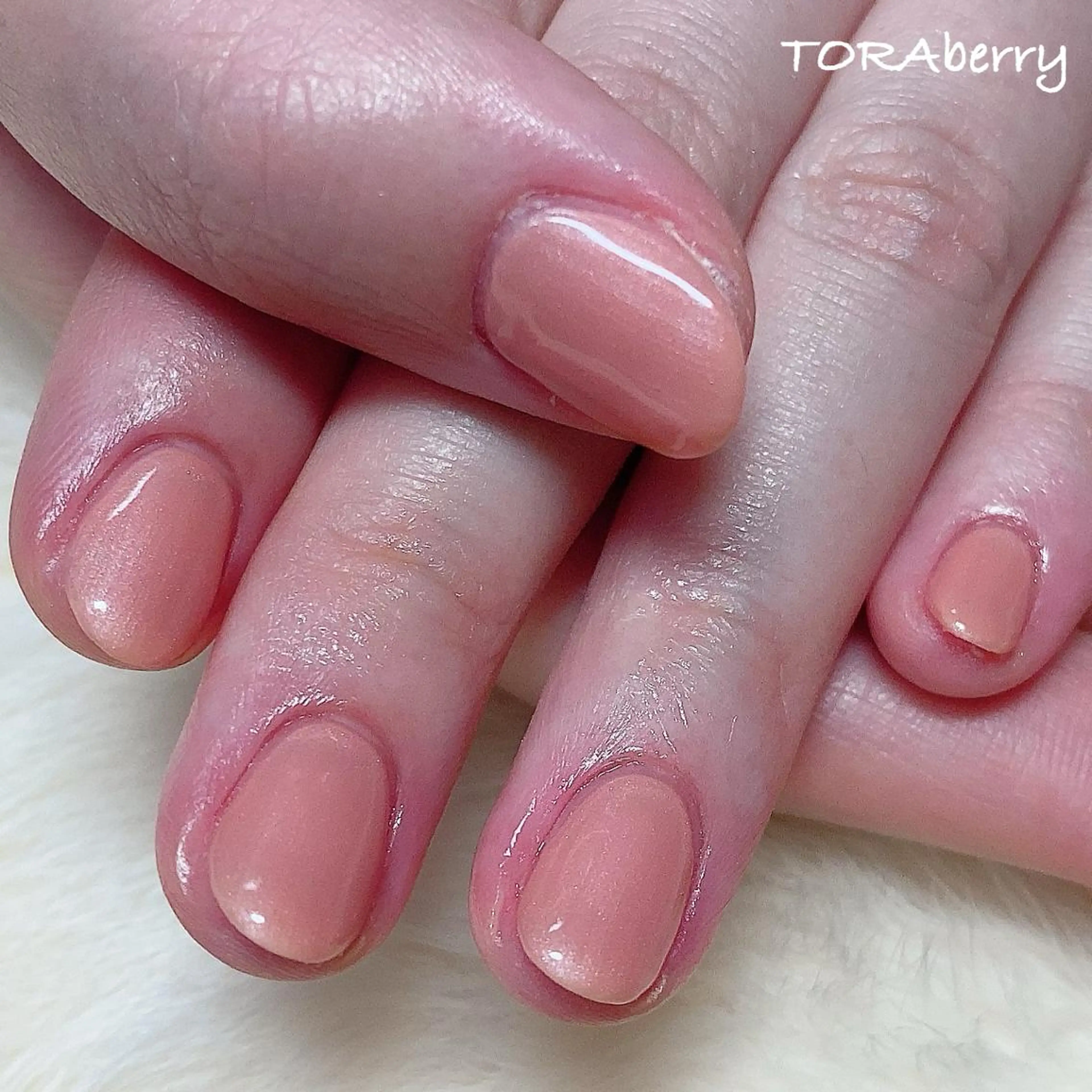 ネイル ワンカラーネイル ハンドネイル ネイリスト なつみのネイルデザイン