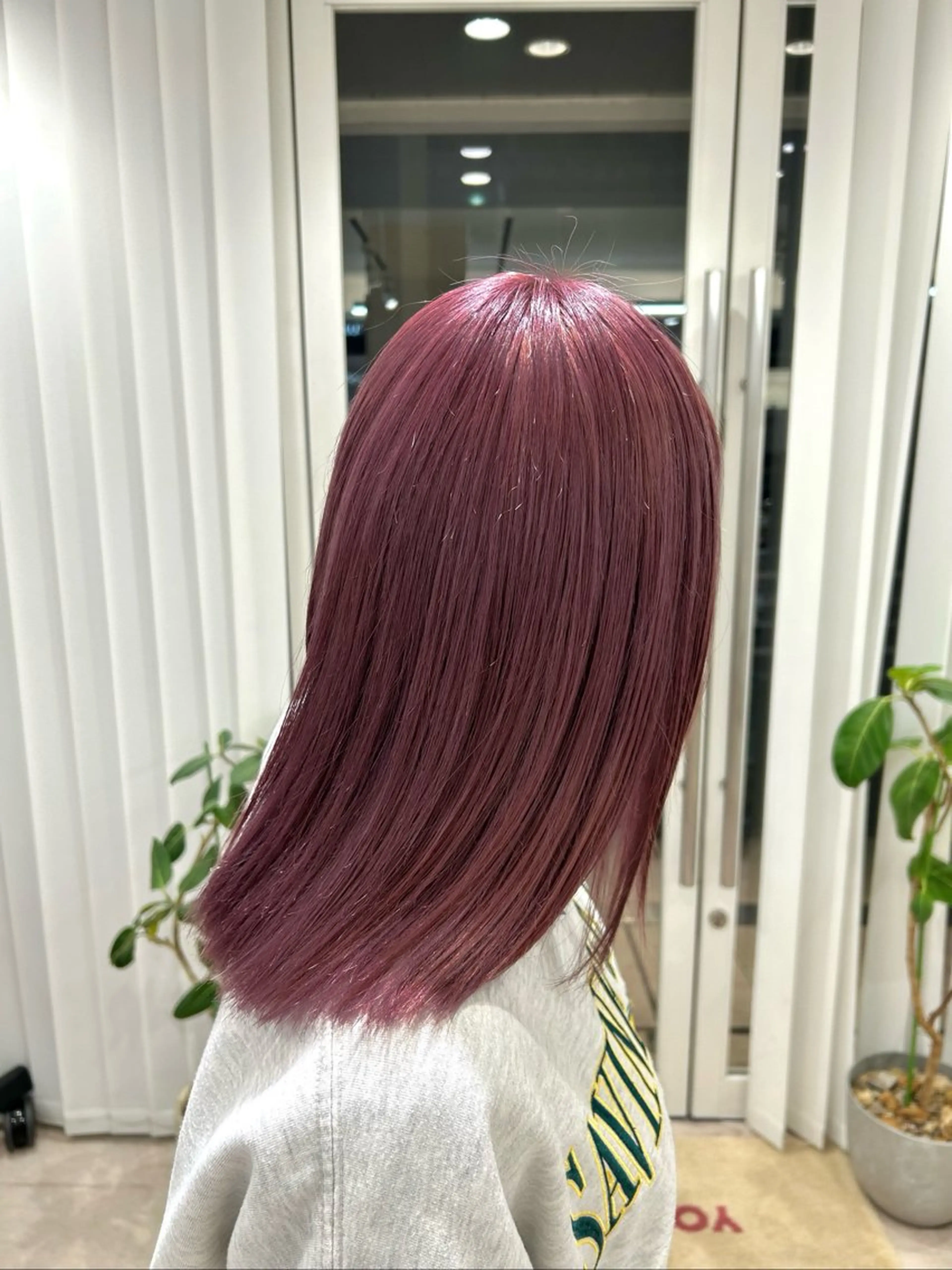 ミディアム カラー 透明感/ベージュ /kazui🐈のヘアスタイル