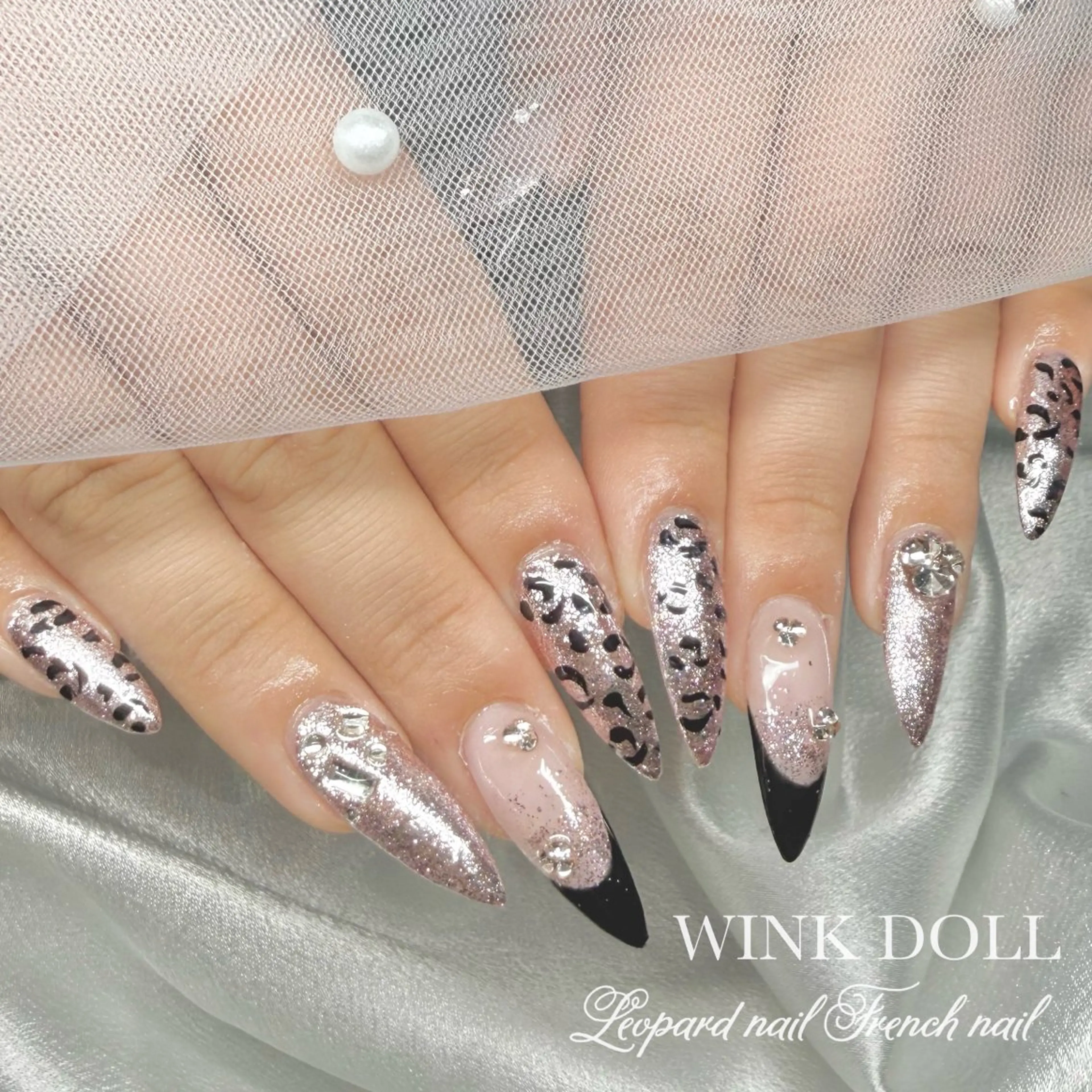 ネイル ハンドネイル WINK DOLL RIANのネイルデザイン