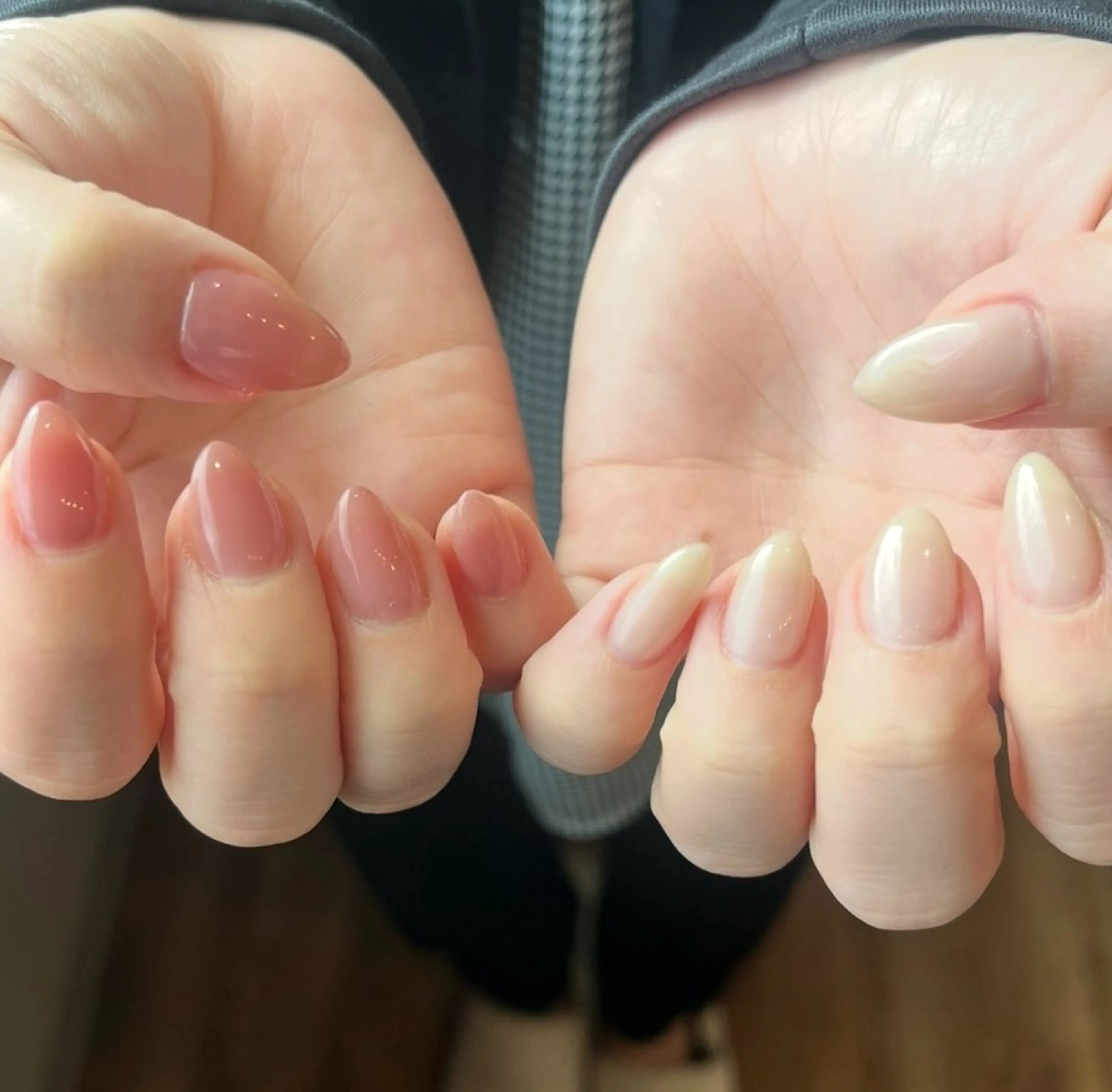 ネイル ワンカラーネイル 春ネイル nail ten. yukaのネイルデザイン