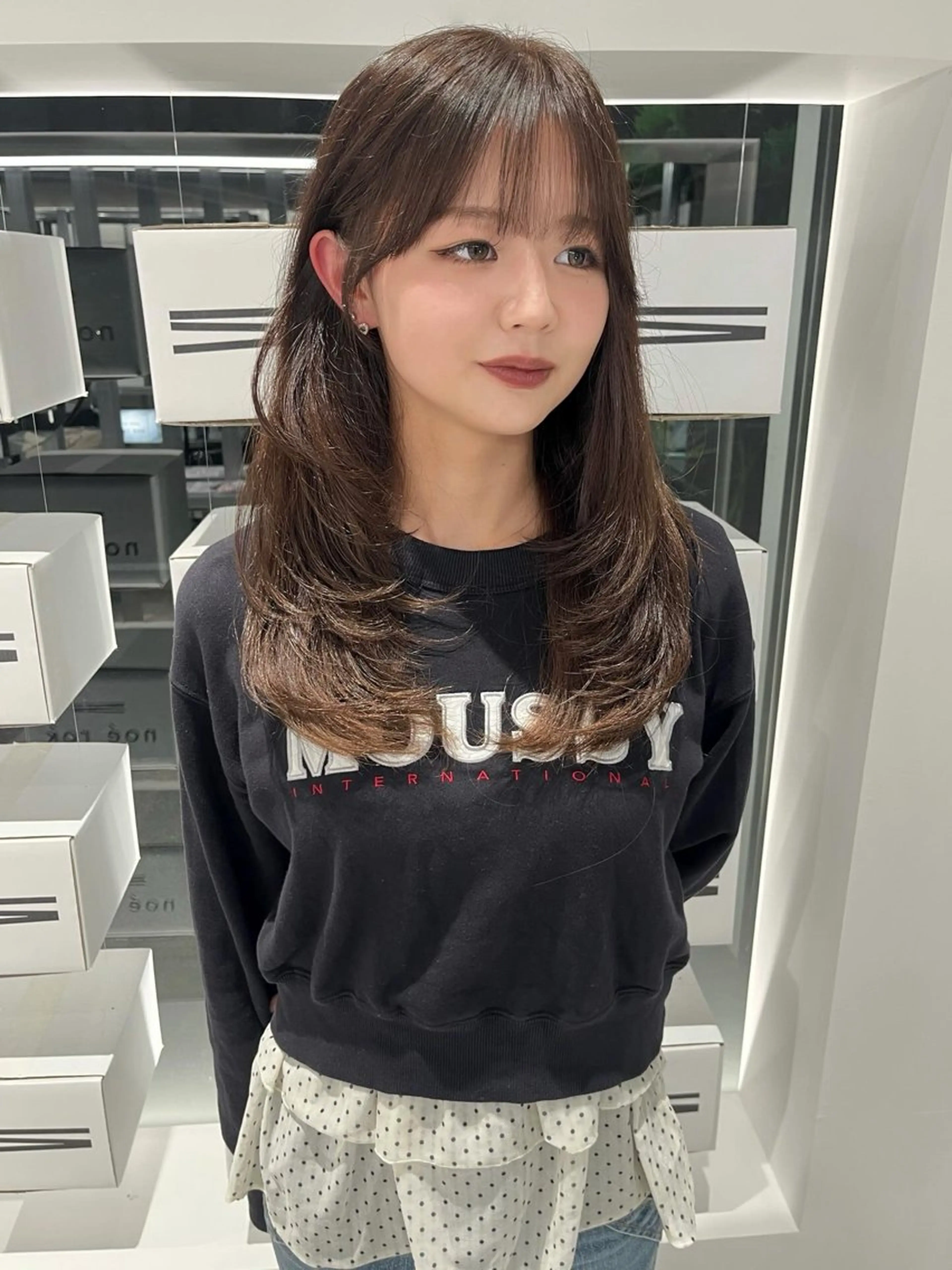 ロング カラー カット nanase / レイヤーカットのヘアスタイル