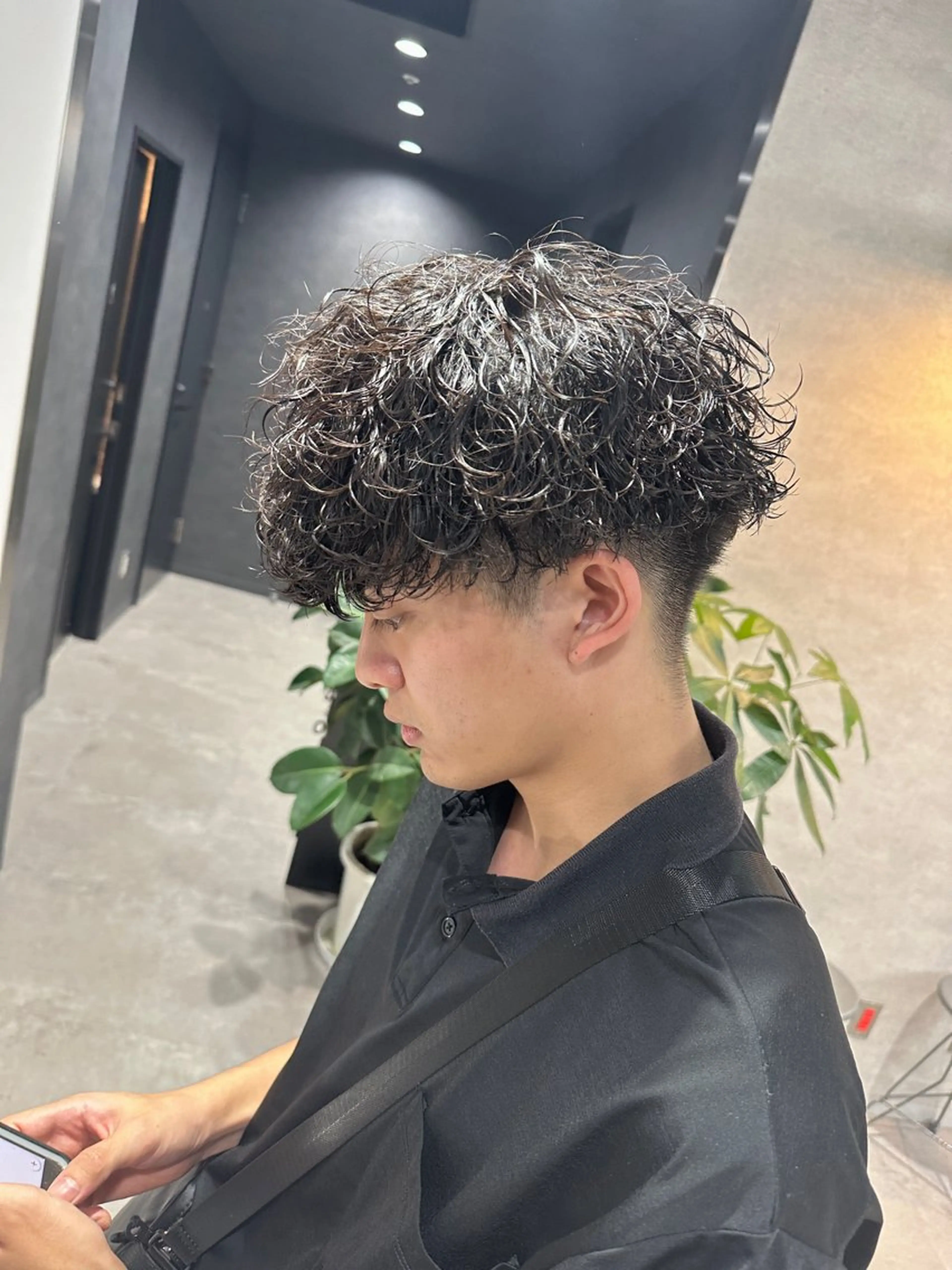 ショート パーマ メンズ 【メンズサロン】 BLUCK 横浜のヘアスタイル