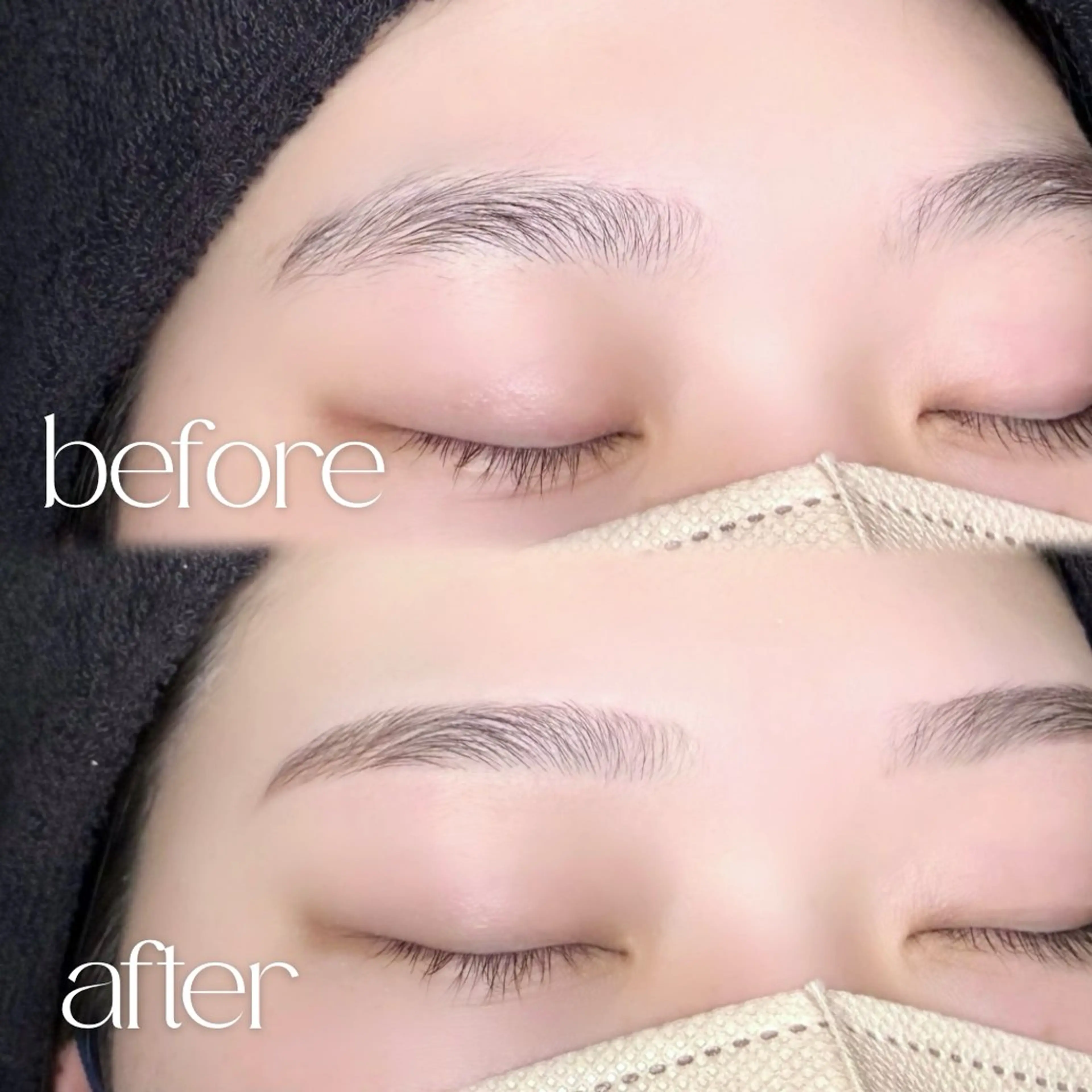 アイブロウ ワックス脱毛 眉カット Fukaya Annaのマツエク・マツパデザイン