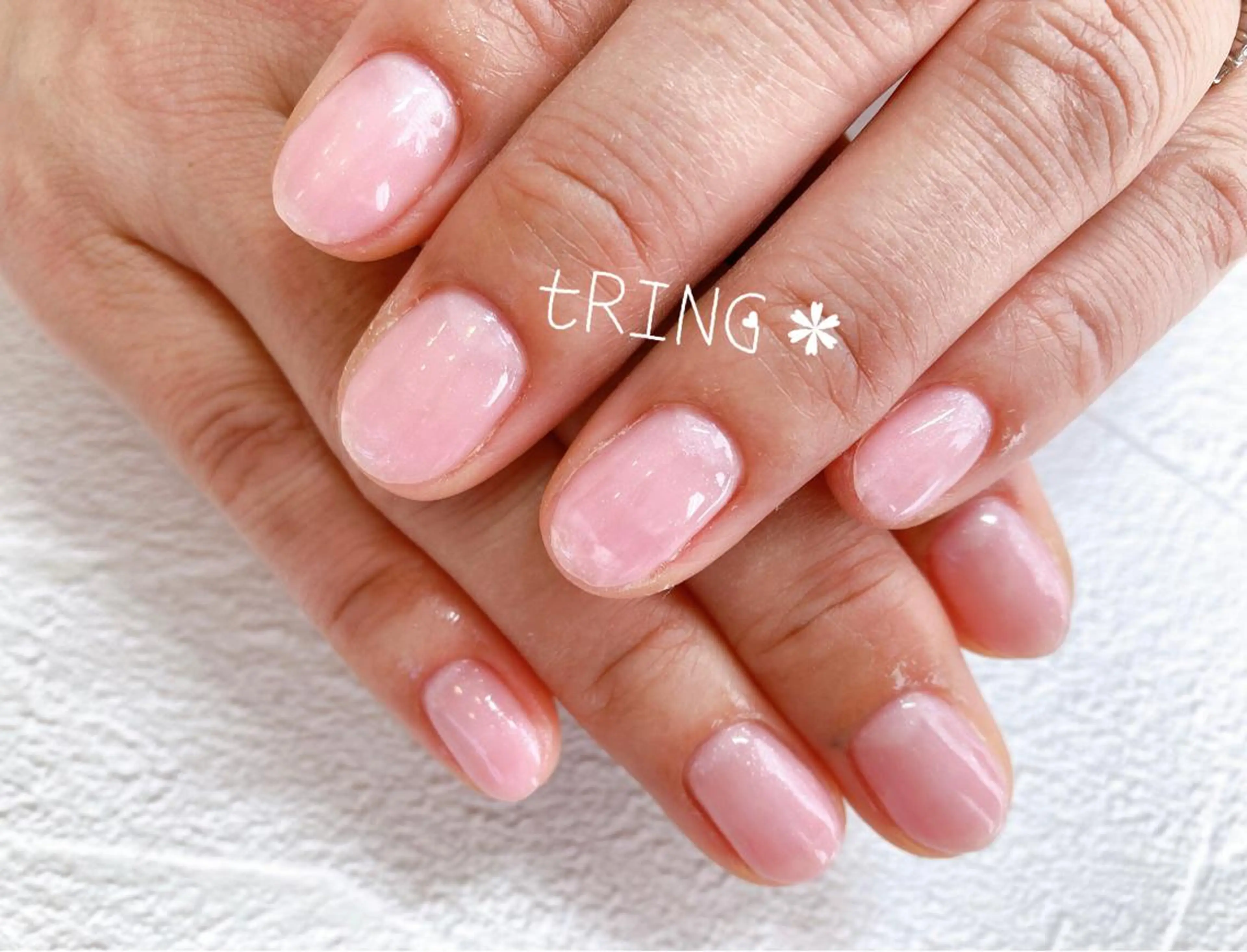 ネイル ハンドネイル tRING＊ しいの木台のネイルデザイン