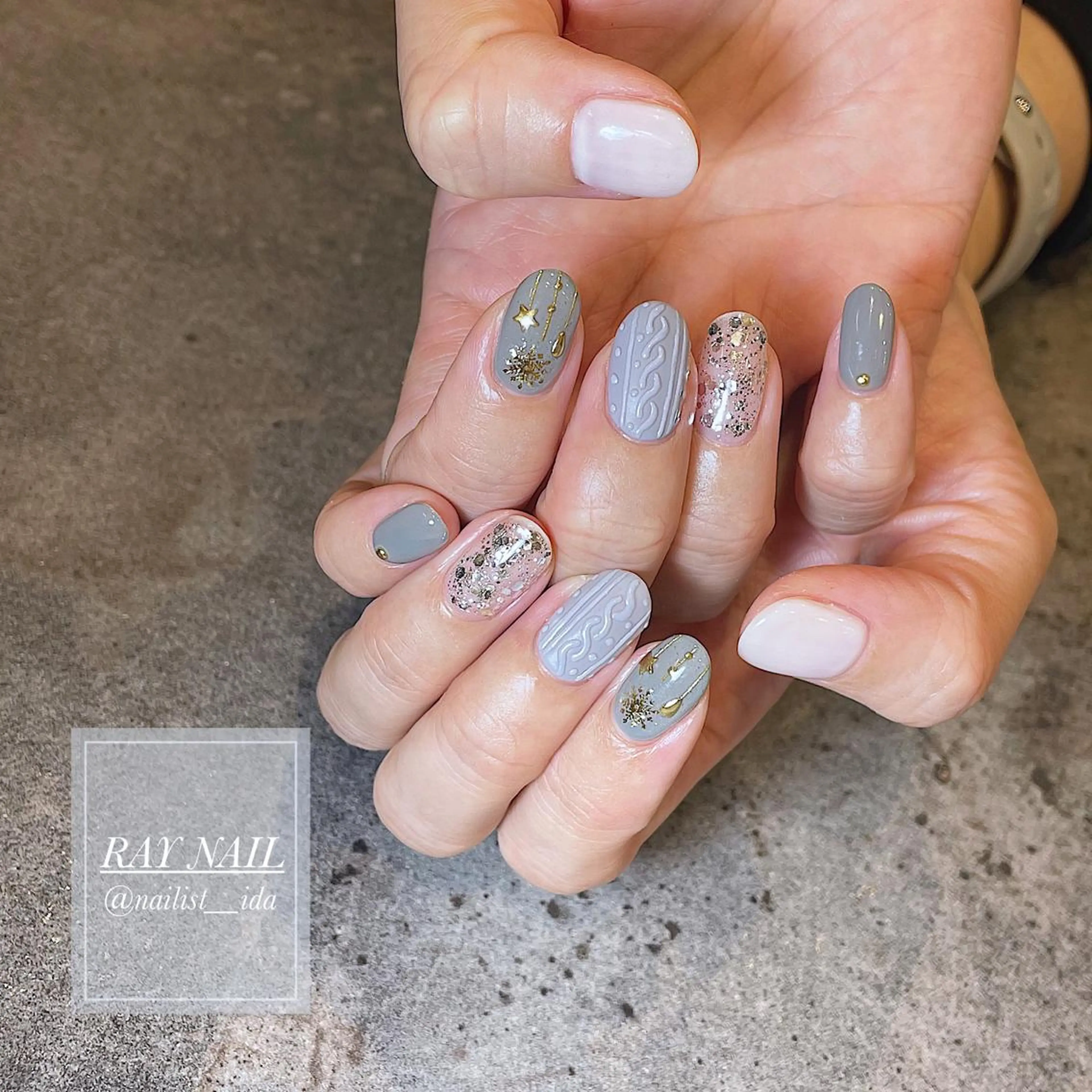 ネイル Arowa 伊田のネイルデザイン