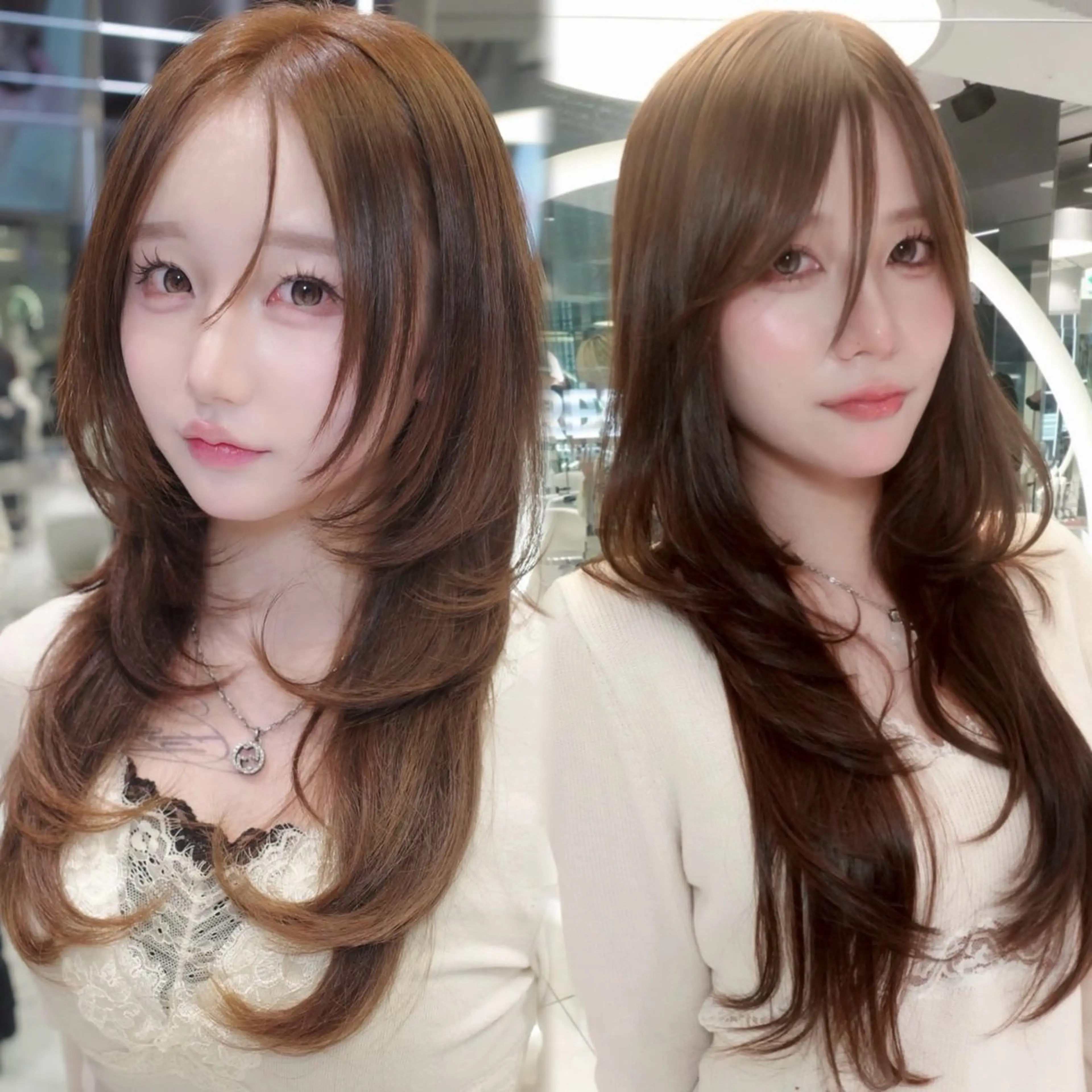 ロング レイヤーカット カット 【大宮】一日 一名様限定のヘアスタイル