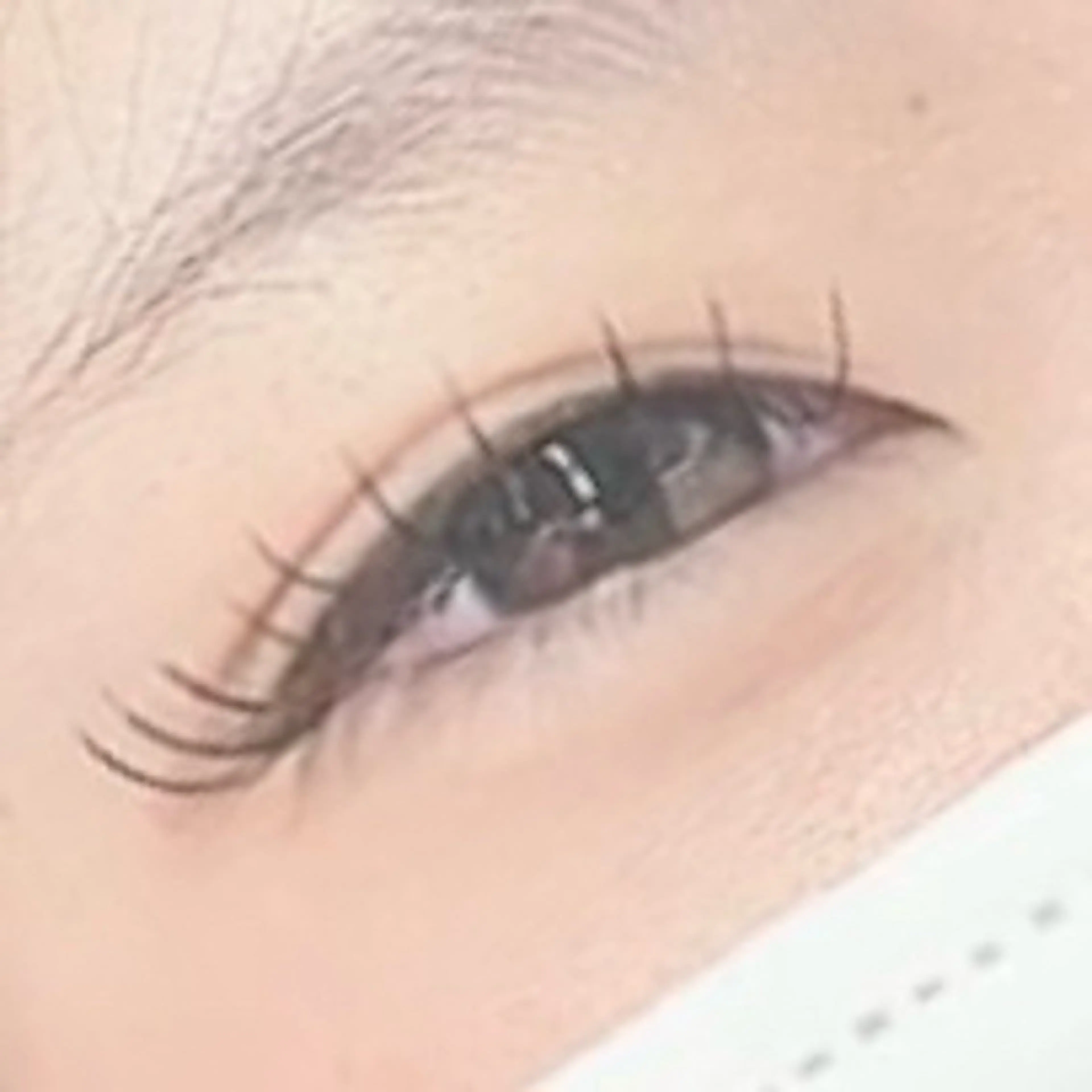 マツエク・マツパ 束感まつ毛 フラットラッシュ iolo Yabumotoのマツエク・マツパデザイン