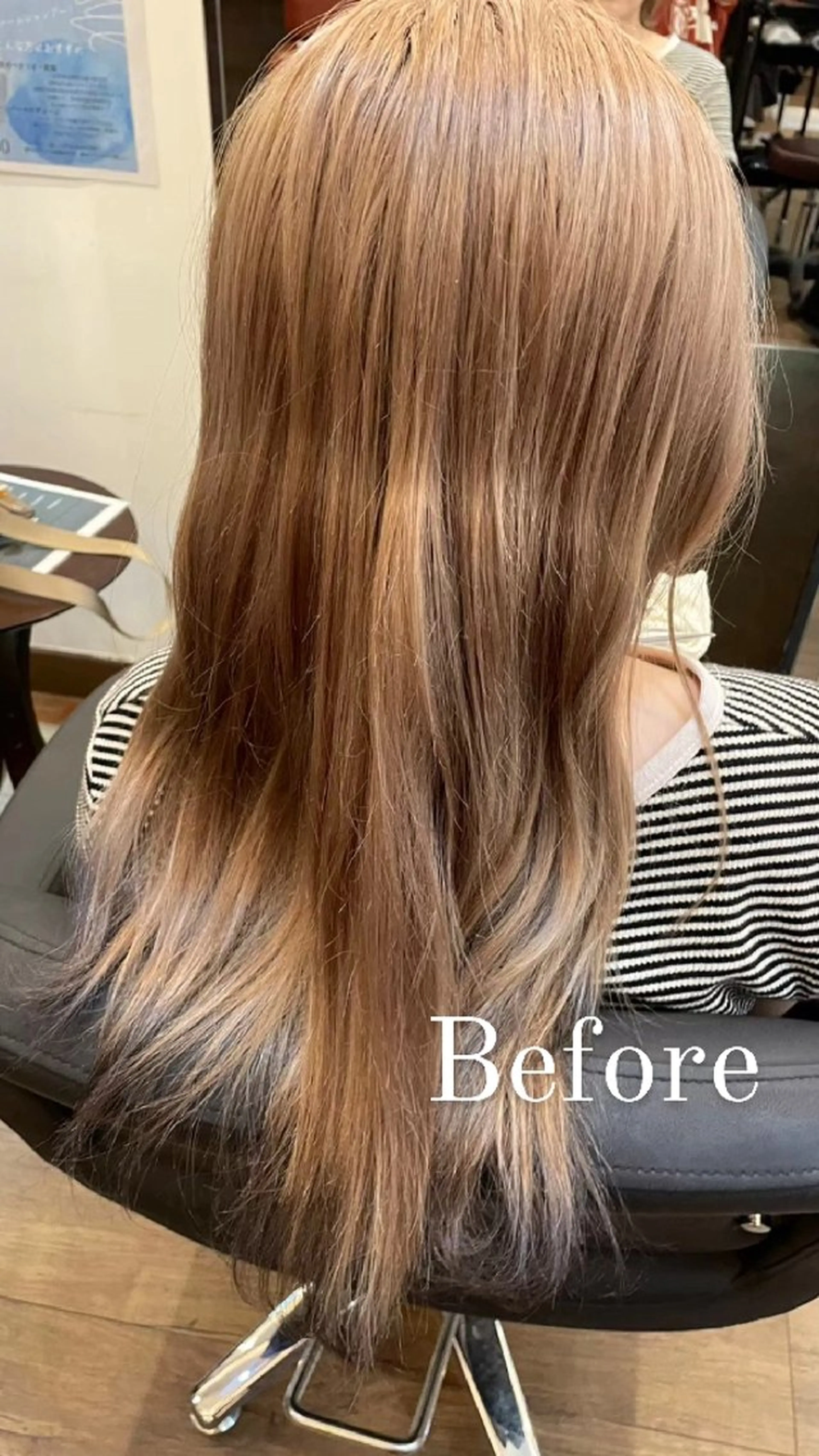 ロング しもかわ かほのヘアスタイル