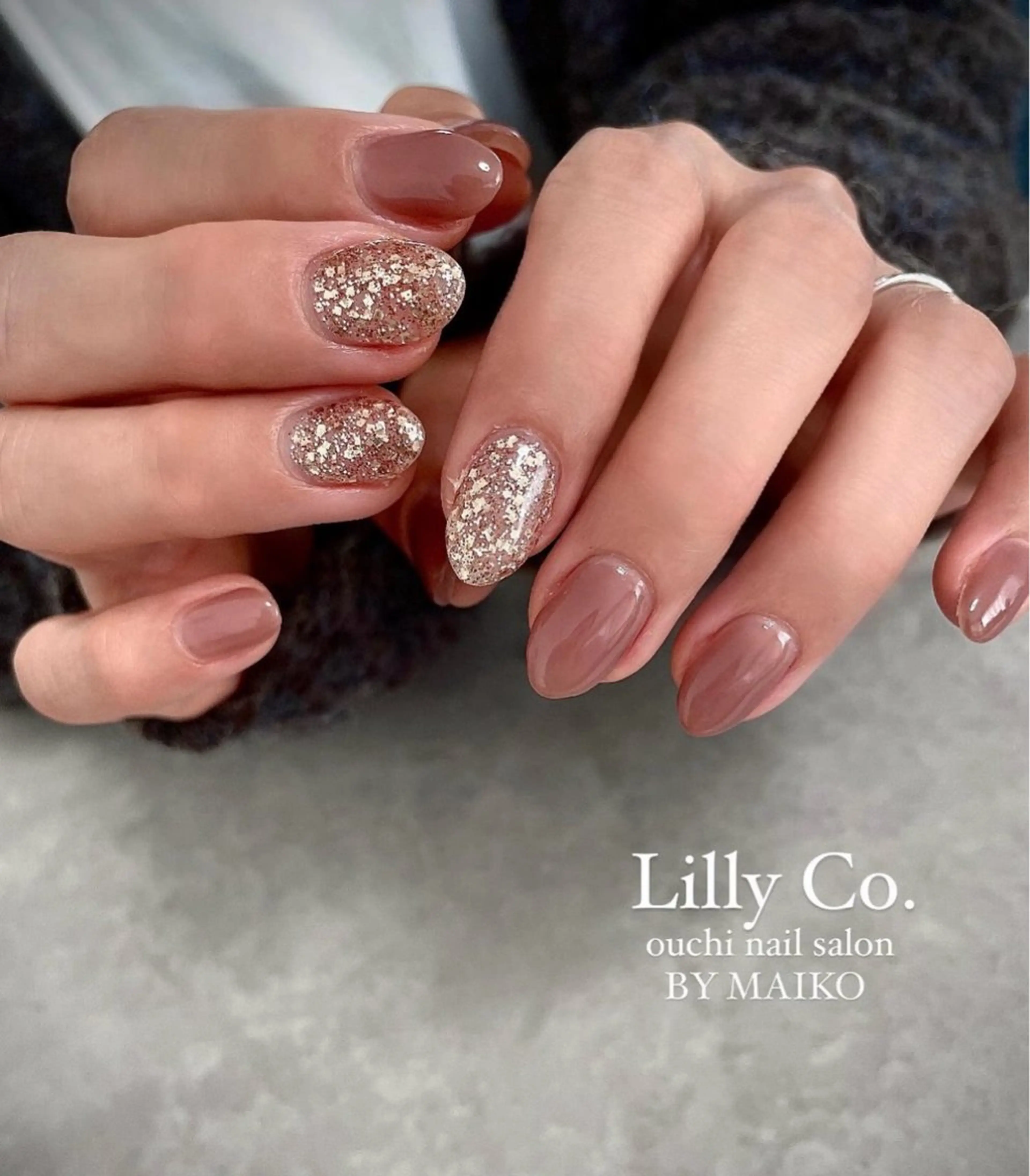 ネイル ワンカラーネイル ハンドネイル ハンドケア Lilly Co.のネイルデザイン
