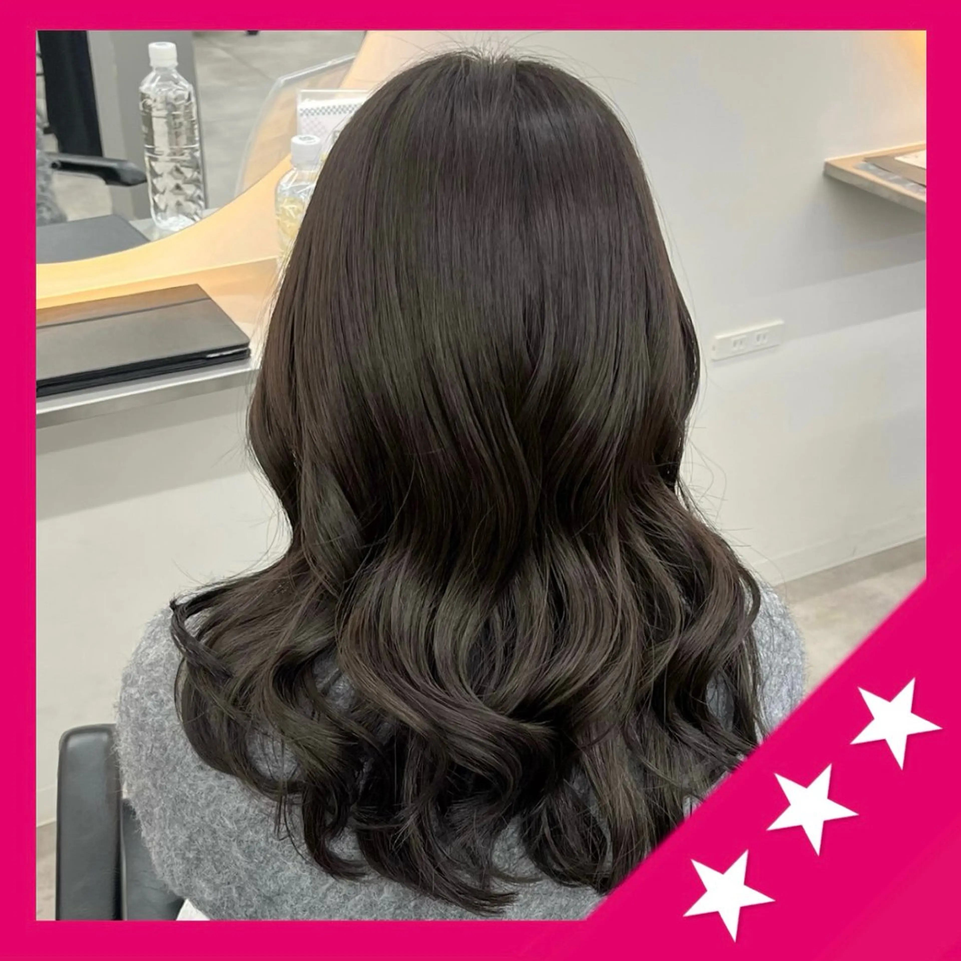 セミロング 【レイヤー×透明感 カラー】mayaのヘアスタイル