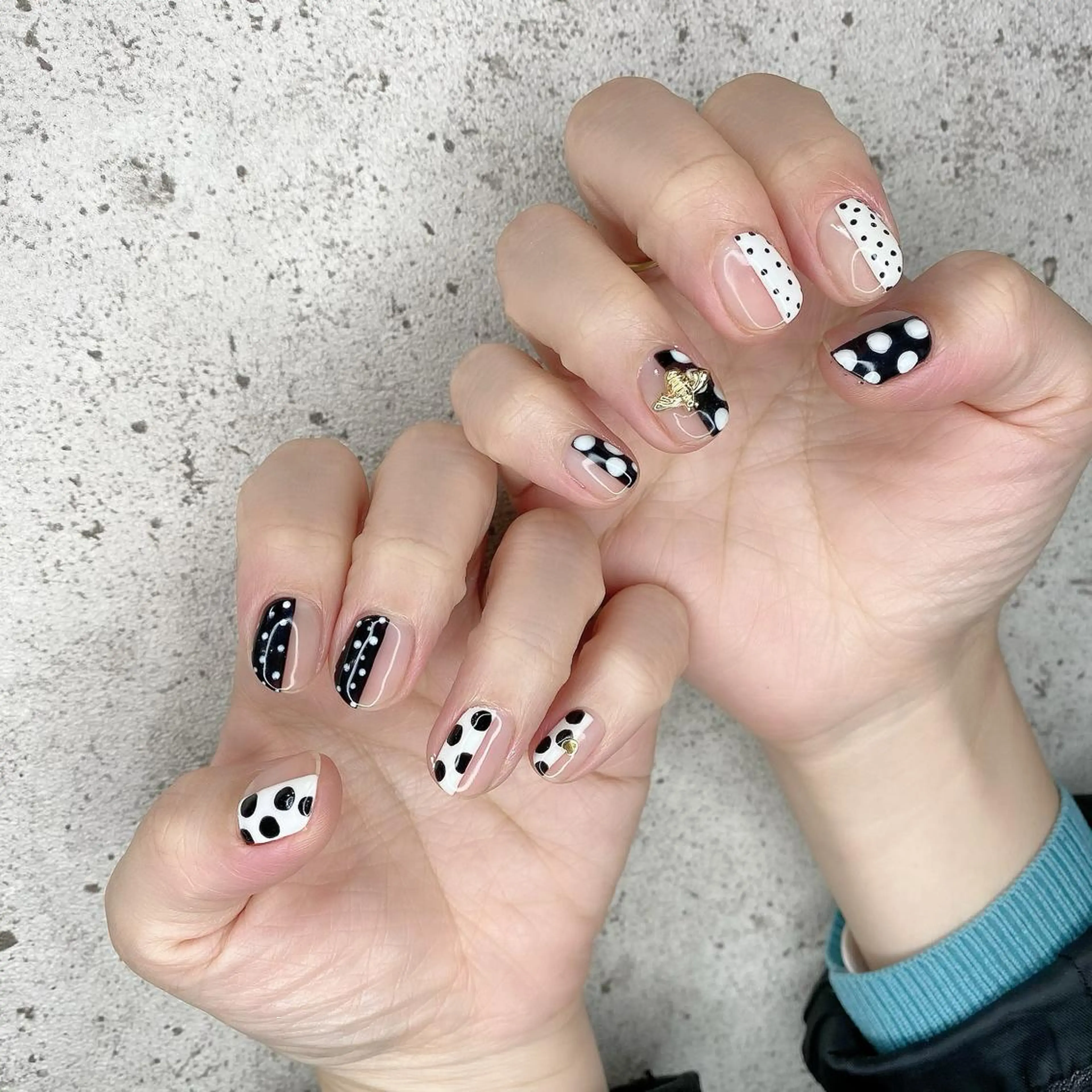 ミディアム カラー パーマ ヘアアレンジ メンズ キッズ ネイル マツエク・マツパ ジェルネイル パラジェル Salon Ｋのネイルデザイン