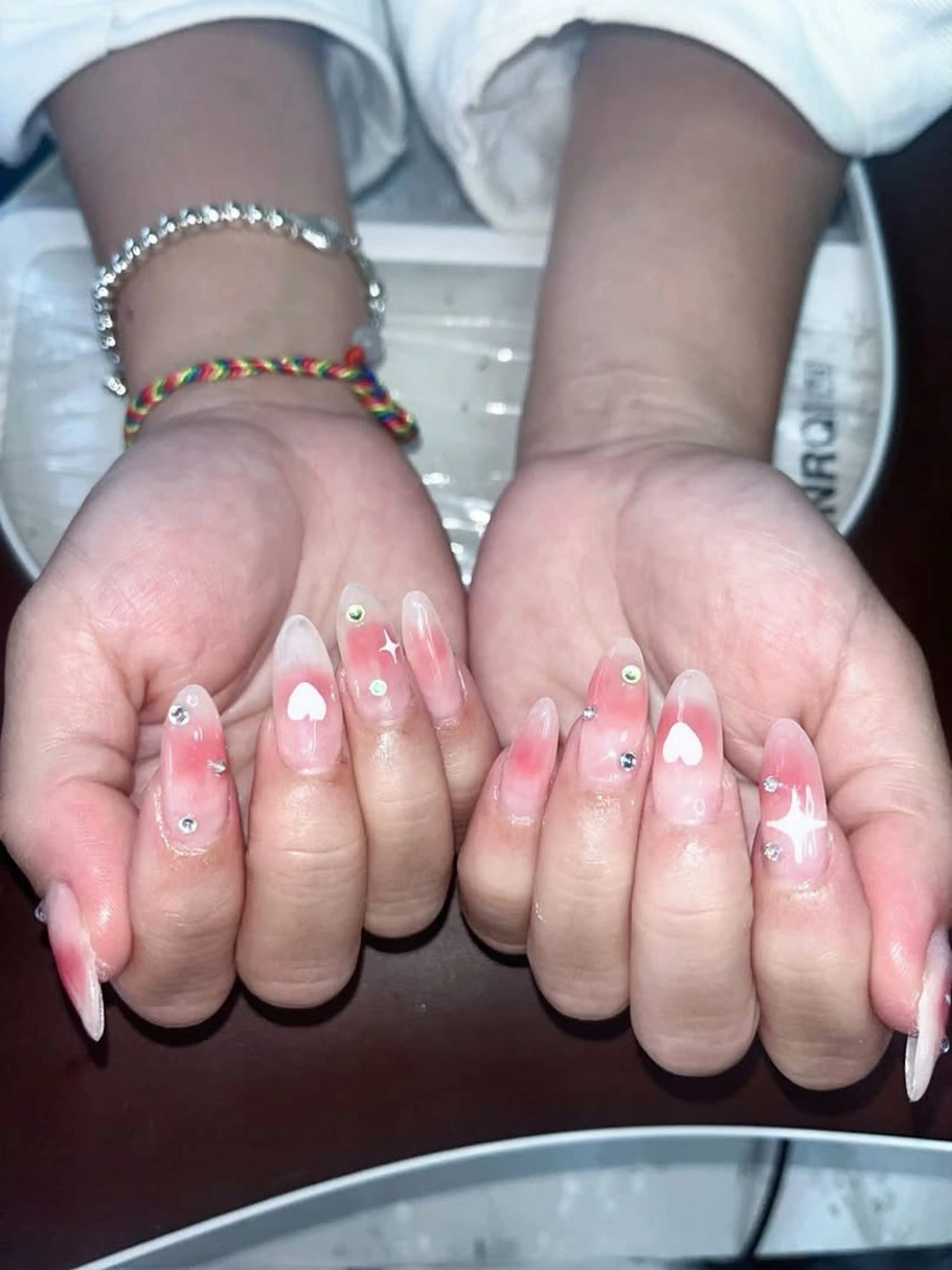 ネイル チークネイル フットネイル フレンチネイル グラデーション 韓国ネイル YUKI NAILのネイルデザイン