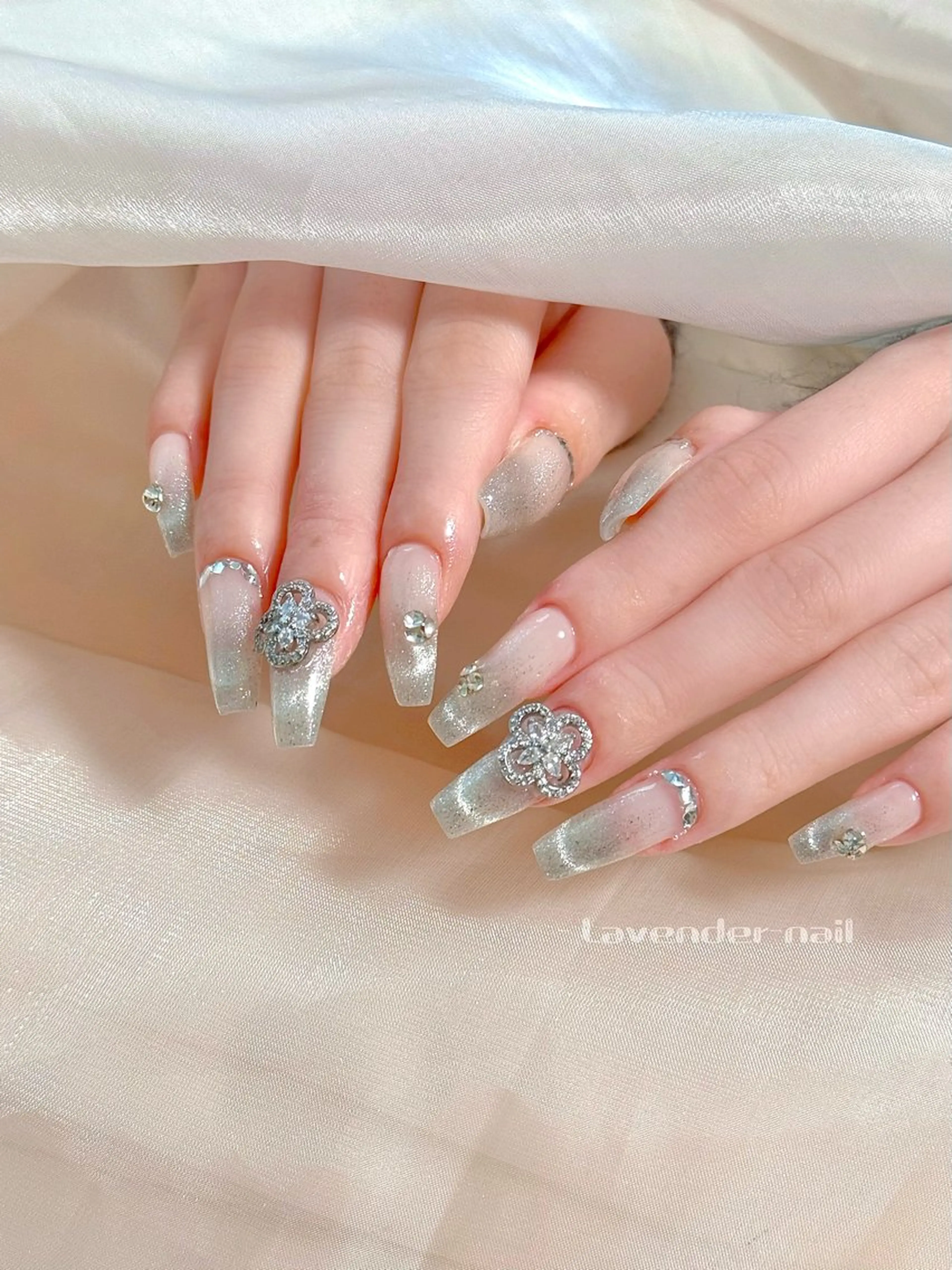 ネイル ハンドネイル Lavender nail·中島公園のネイルデザイン