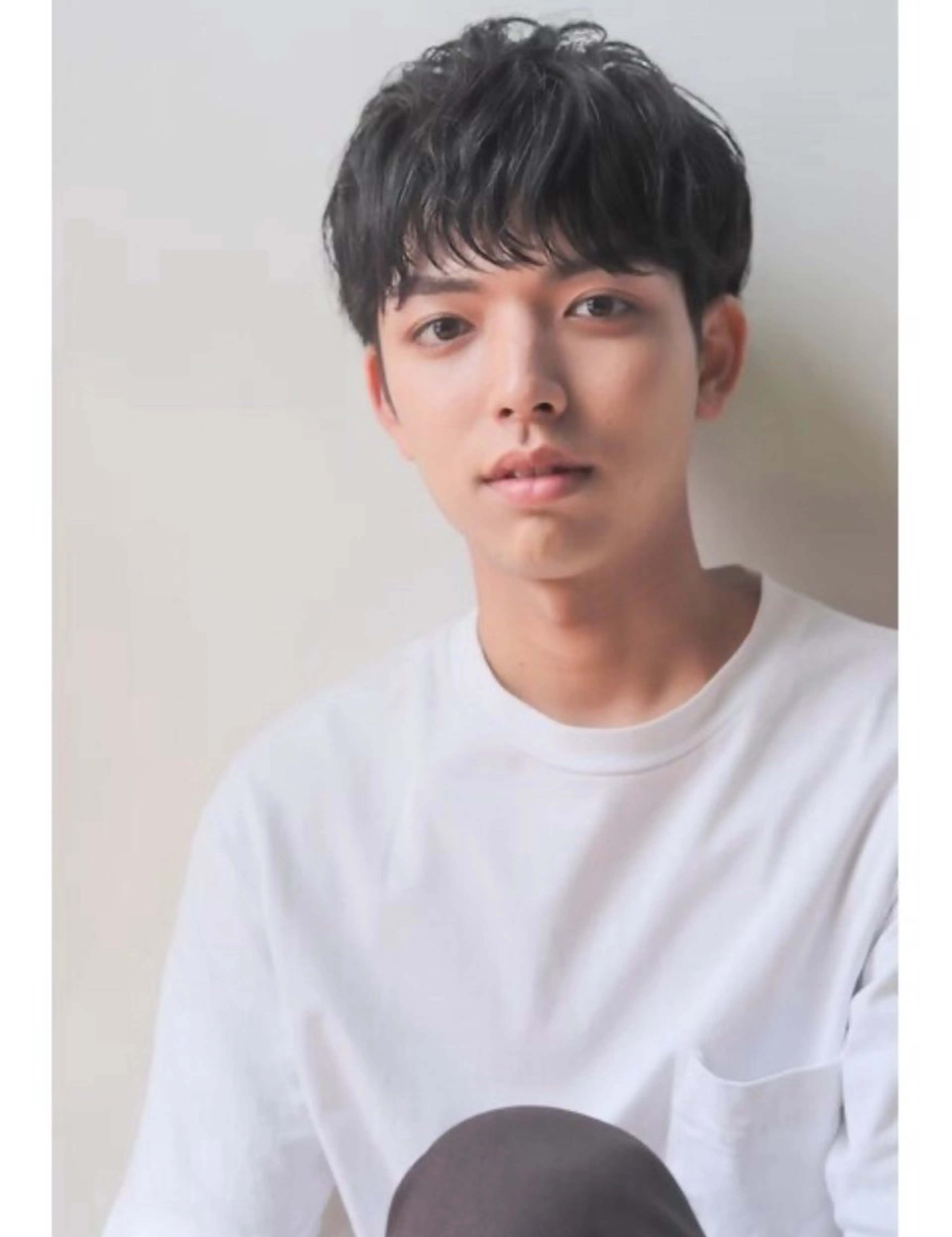 パーマ メンズ メンズパーマ 透明感カラー/ くびれヘア/ユウユのヘアスタイル