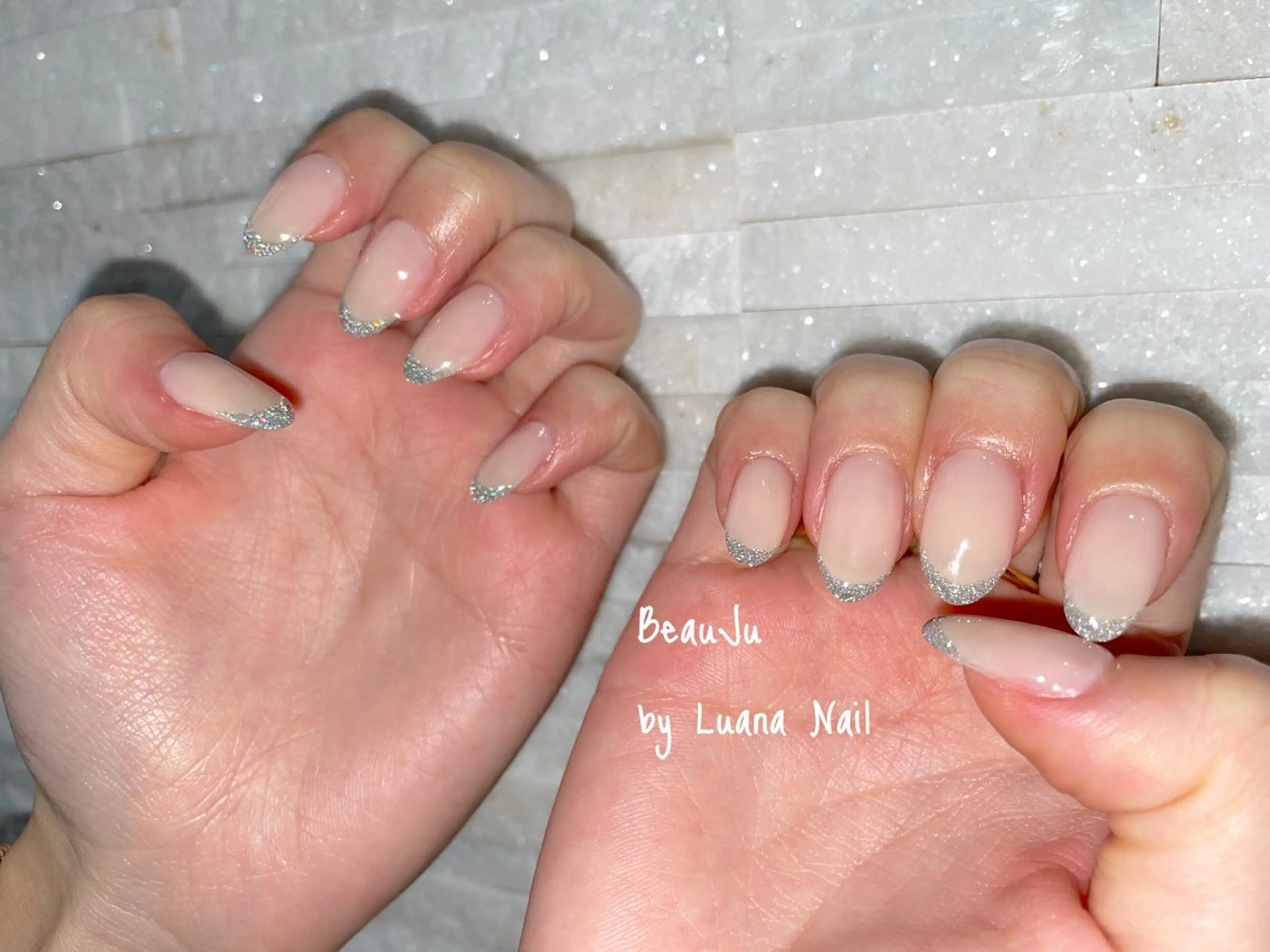 ネイル フラッシュネイル ハンドネイル BeauJu by Luana Nailのネイルデザイン