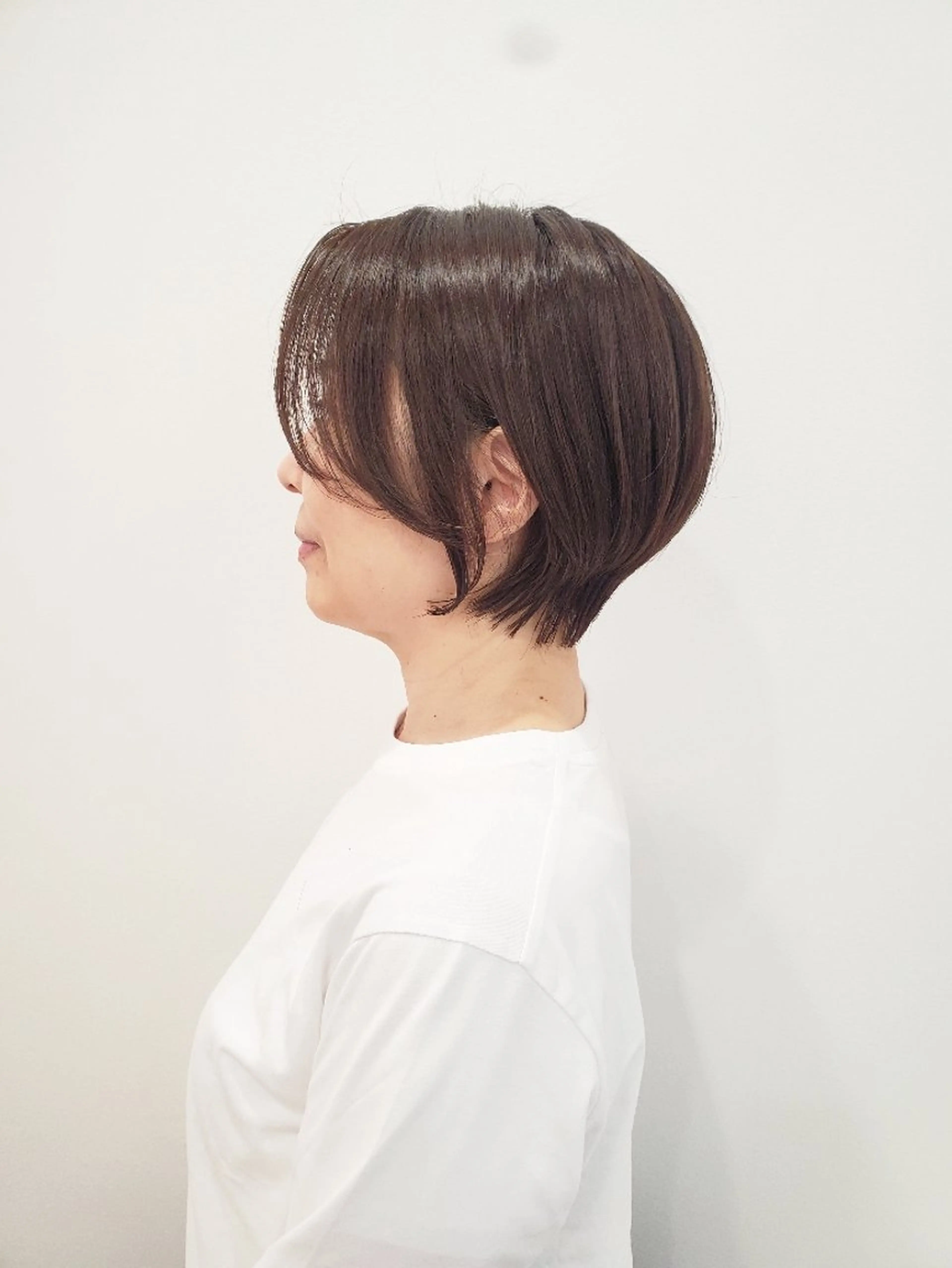 ショート カラー カット ヘアカラー トリートメント ヘッドスパ 齋藤 愛美のヘアスタイル