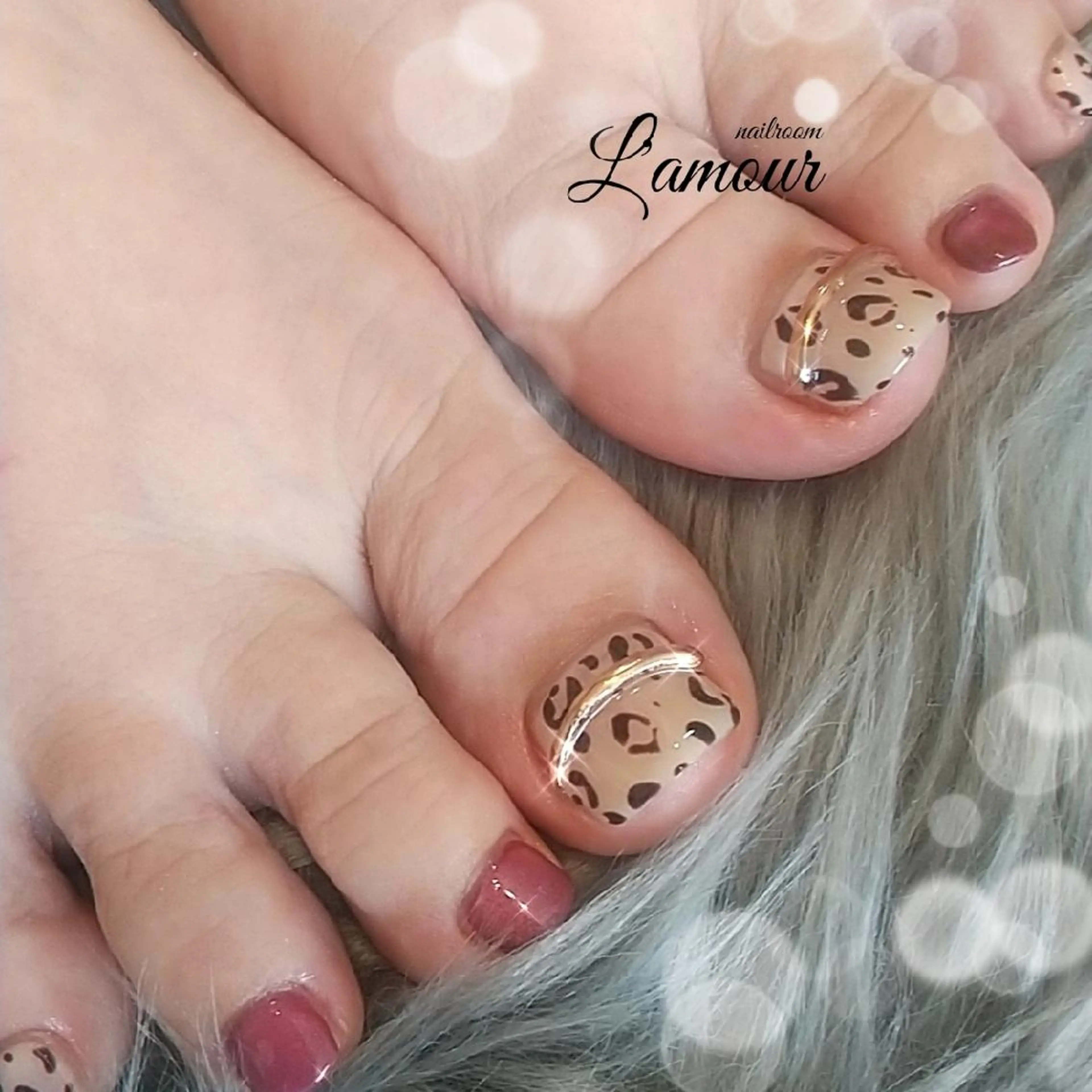 ネイル フットネイル L'amour 吹田市のネイルデザイン