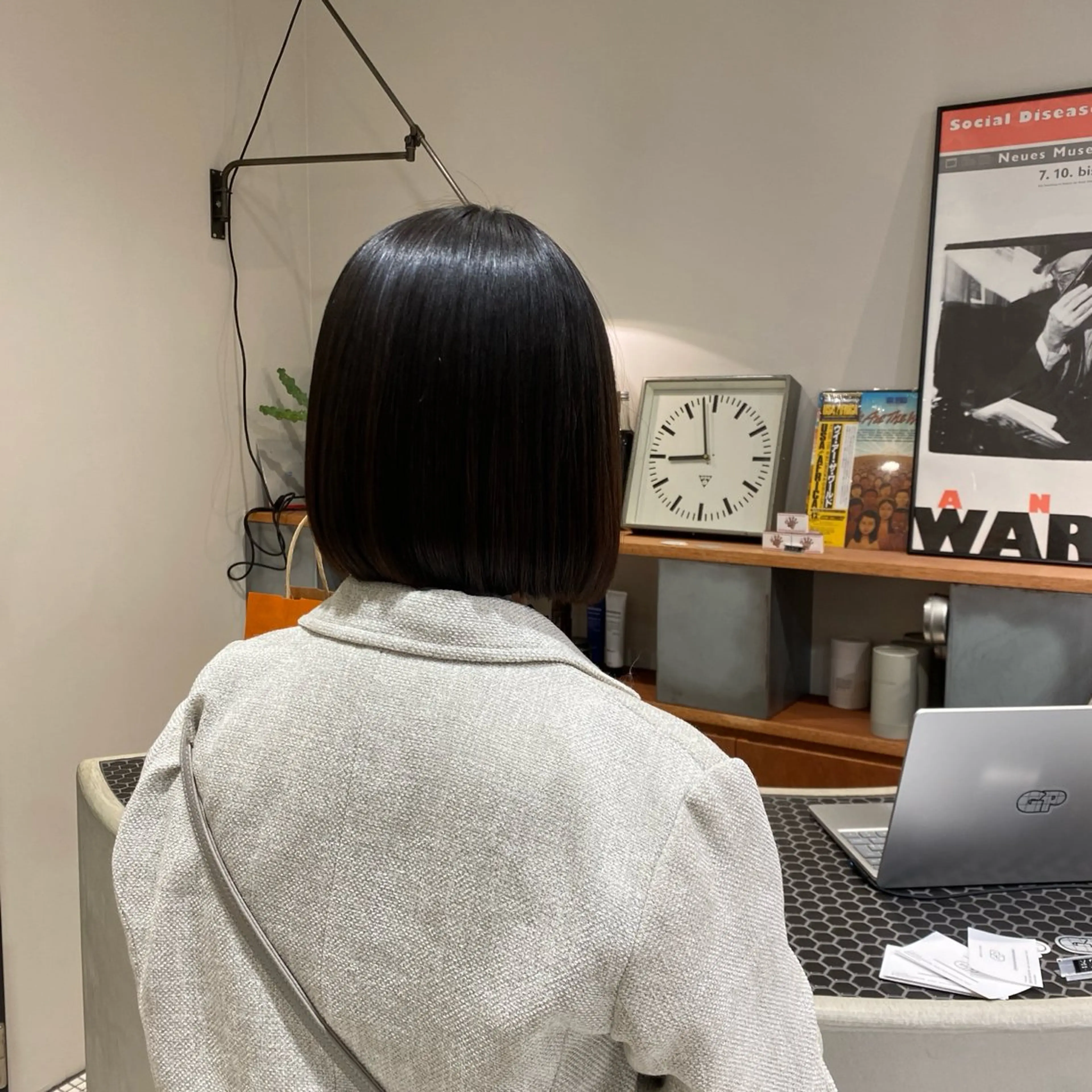 ショート キッズ カット ヘッドスパ 酸性縮毛矯正/ ホッタケイシのヘアスタイル