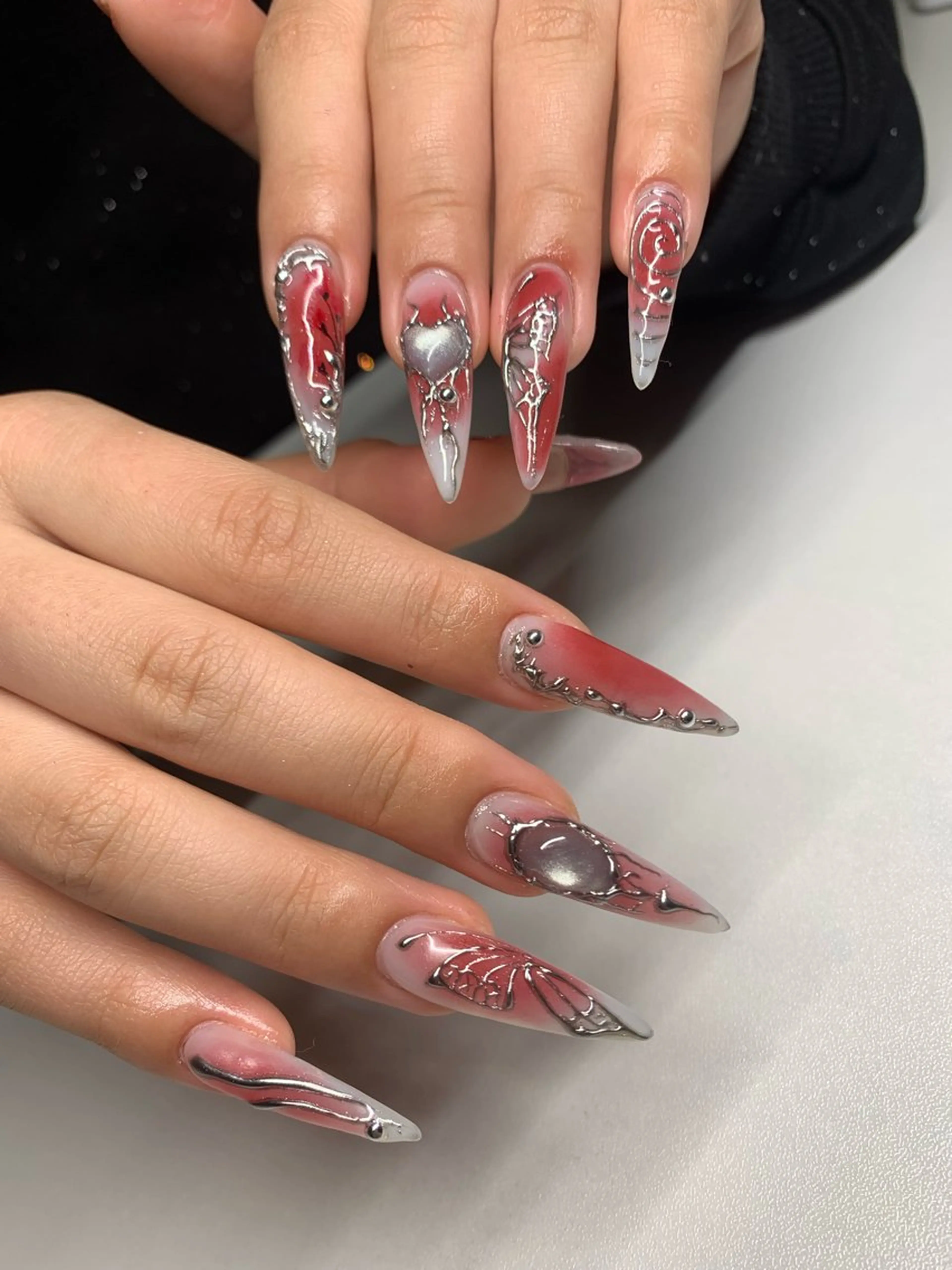 ネイル 持ち込み ネイルチップ ハンドネイル ANA.CHUO NAILSのネイルデザイン