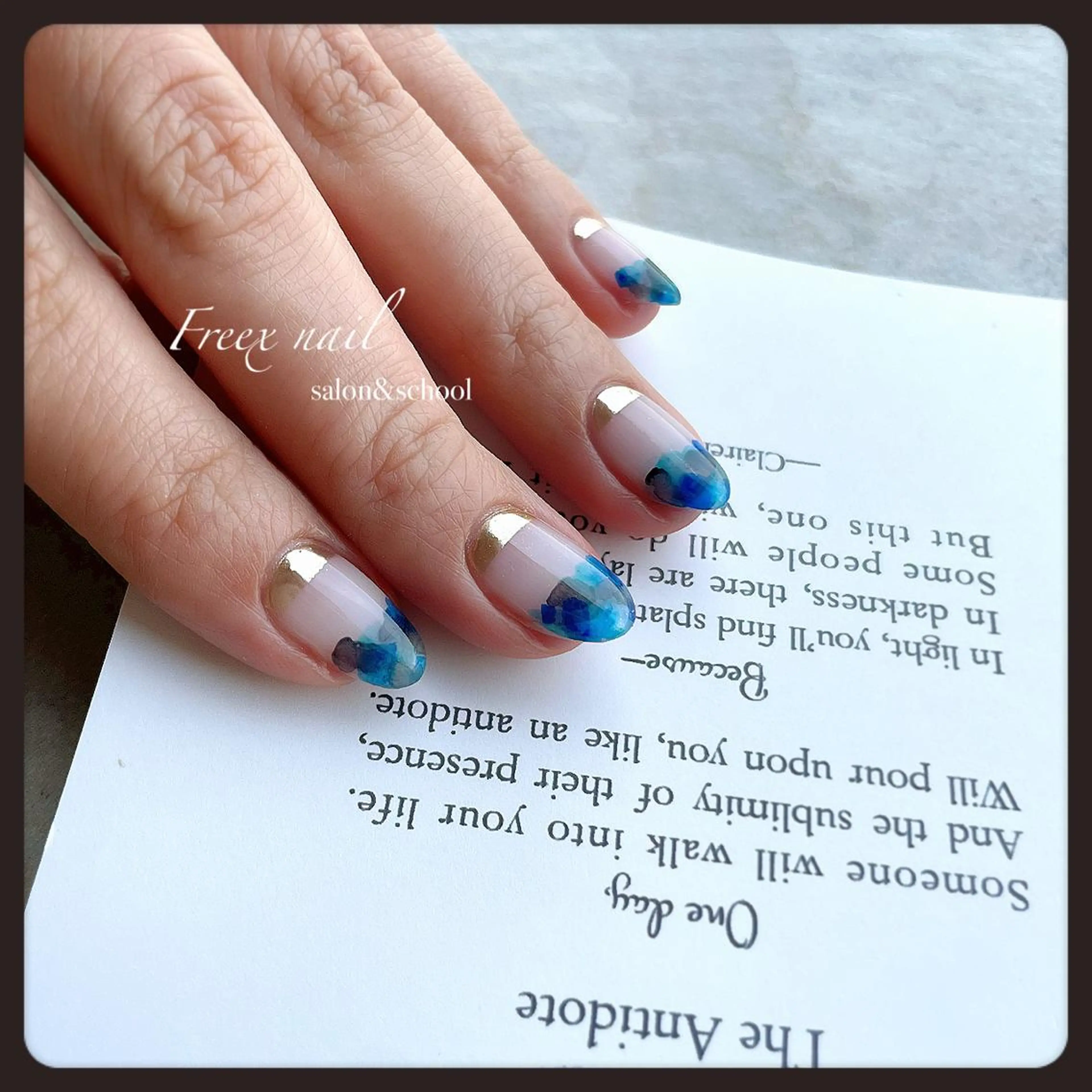 ネイル ハンドネイル ハンドケア freex nail /ニュアンス/個性派のネイルデザイン