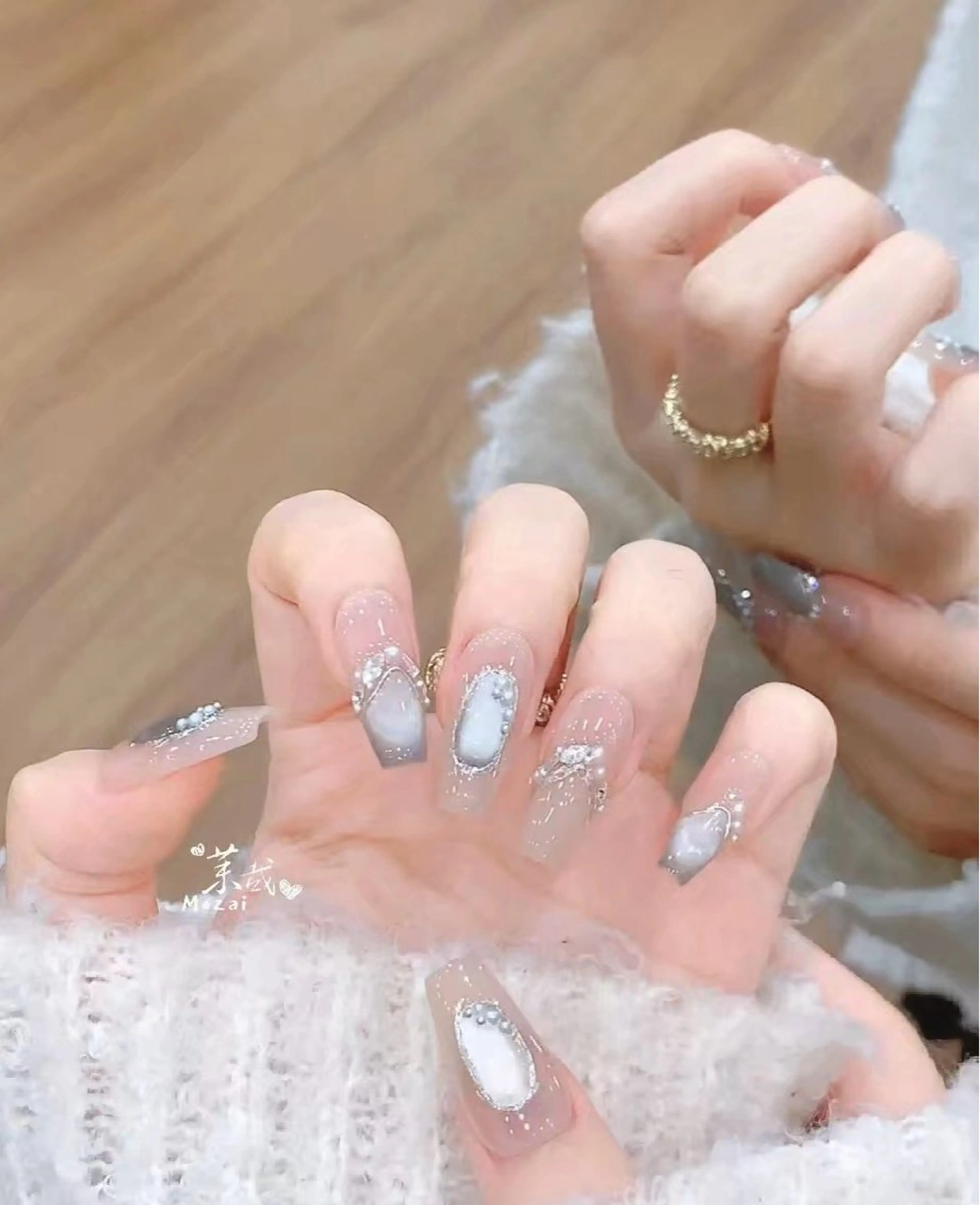 ネイル 💅パッマ ネイル AOIのマツエク・マツパデザイン