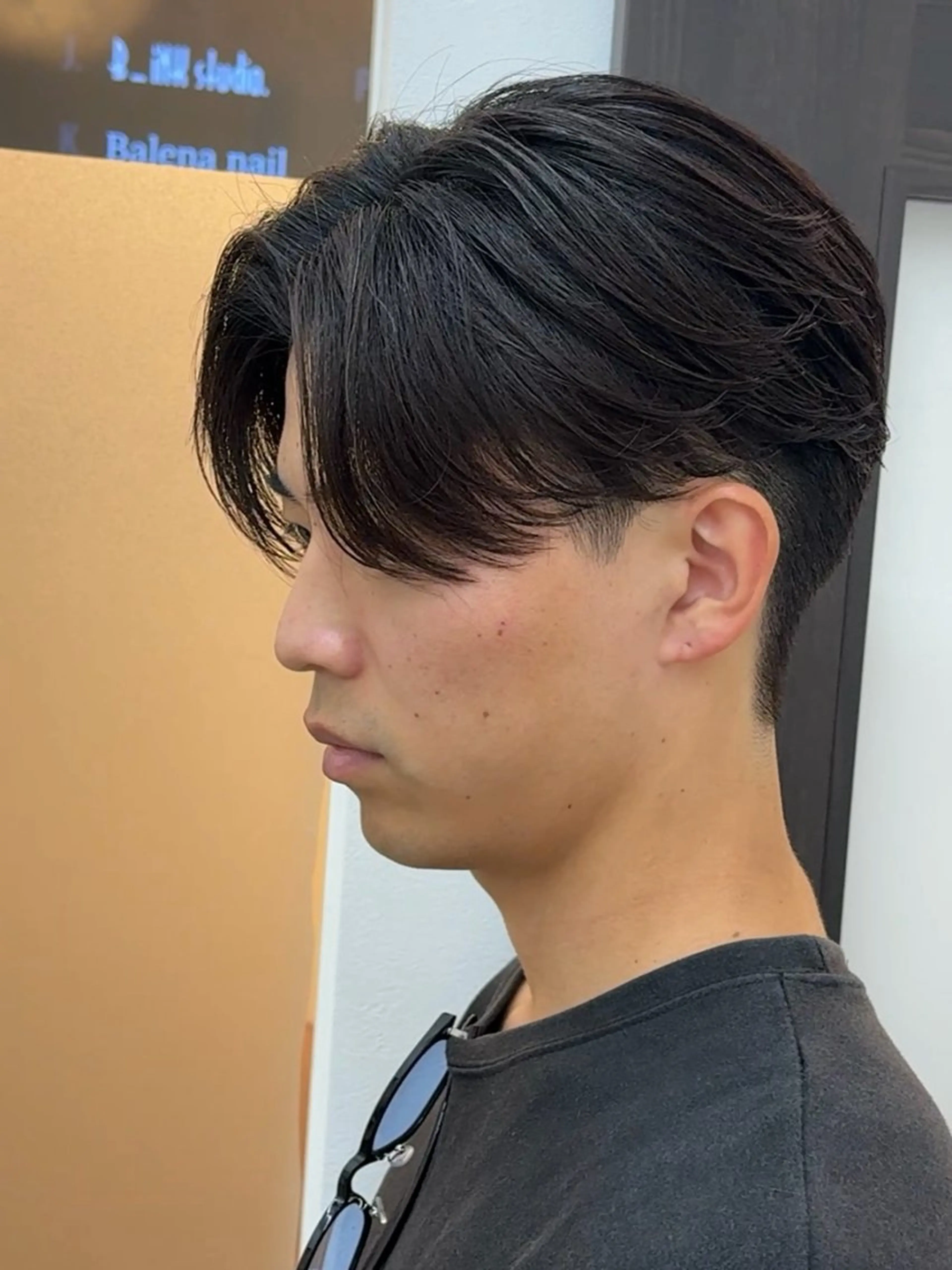 ショート パーマ メンズ カット パーマ トリートメント ヘアセット サロンズ内B区画所属・新宿メンズ専門 メンズパーマ特化のヘアスタイル