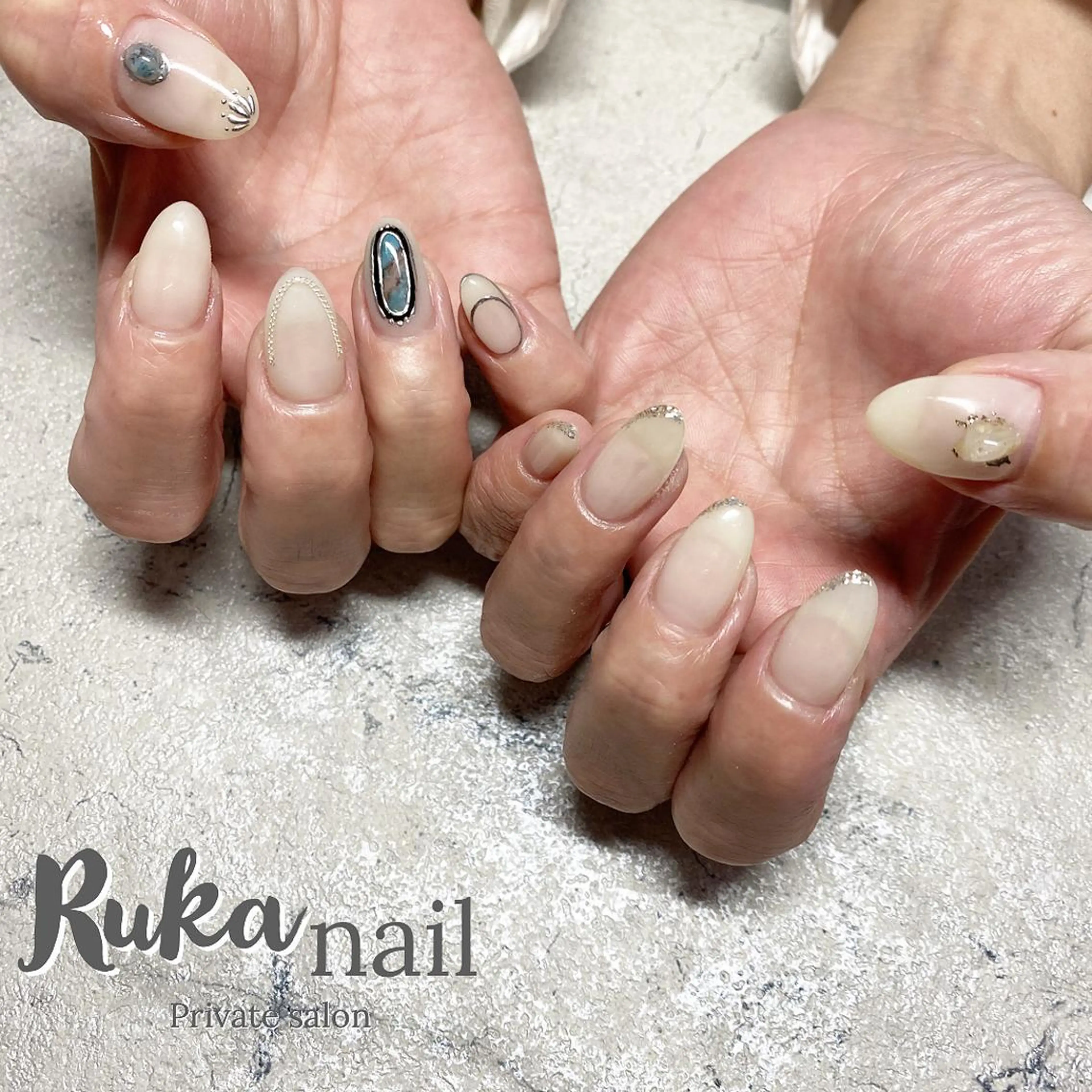 ネイル Ruka nail 【ﾙｶ ﾈｲﾙ】のネイルデザイン