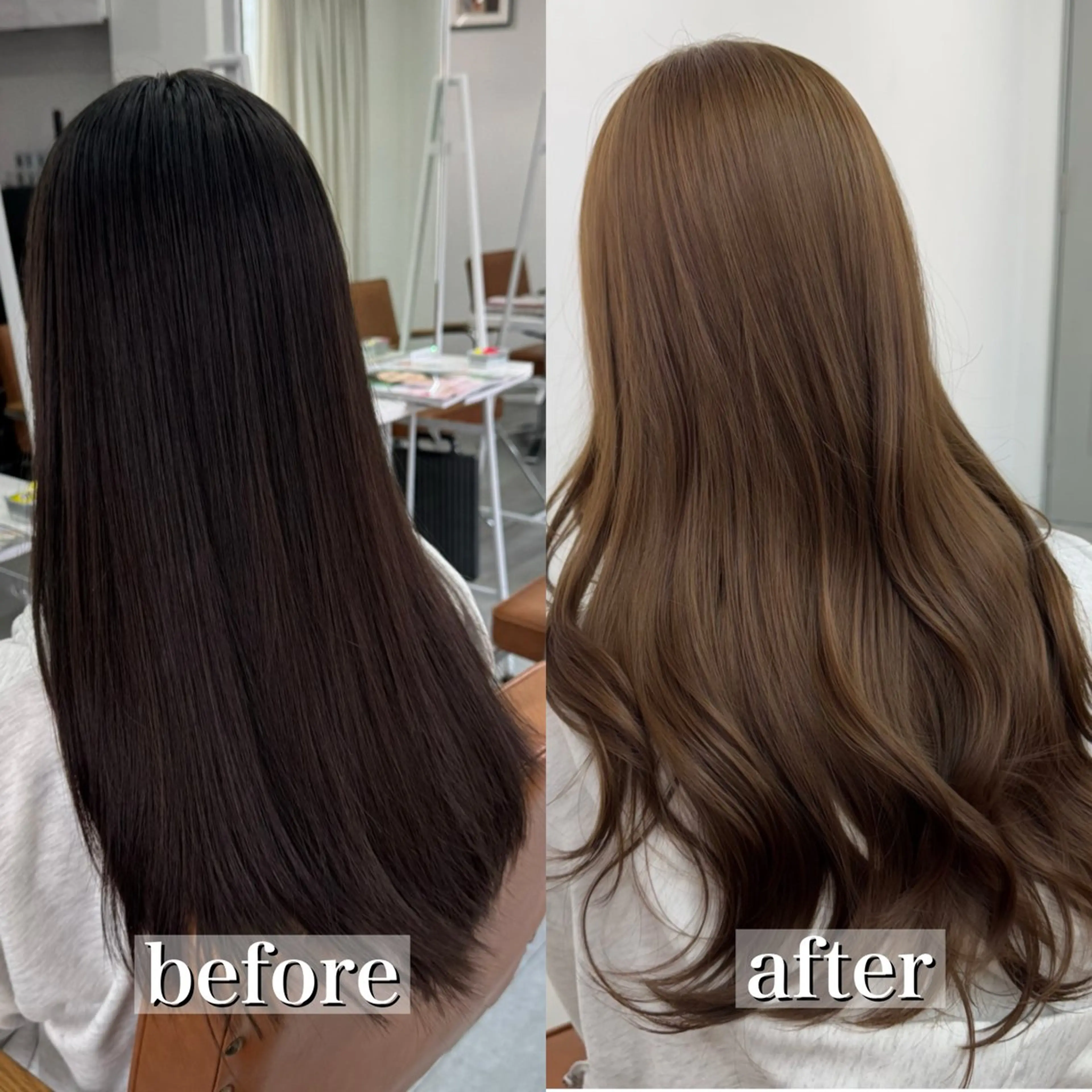 ロング カラー ヘアアレンジ ヘアカラー ブリーチなしカラー /新百合ヶ丘/安形翔のヘアスタイル