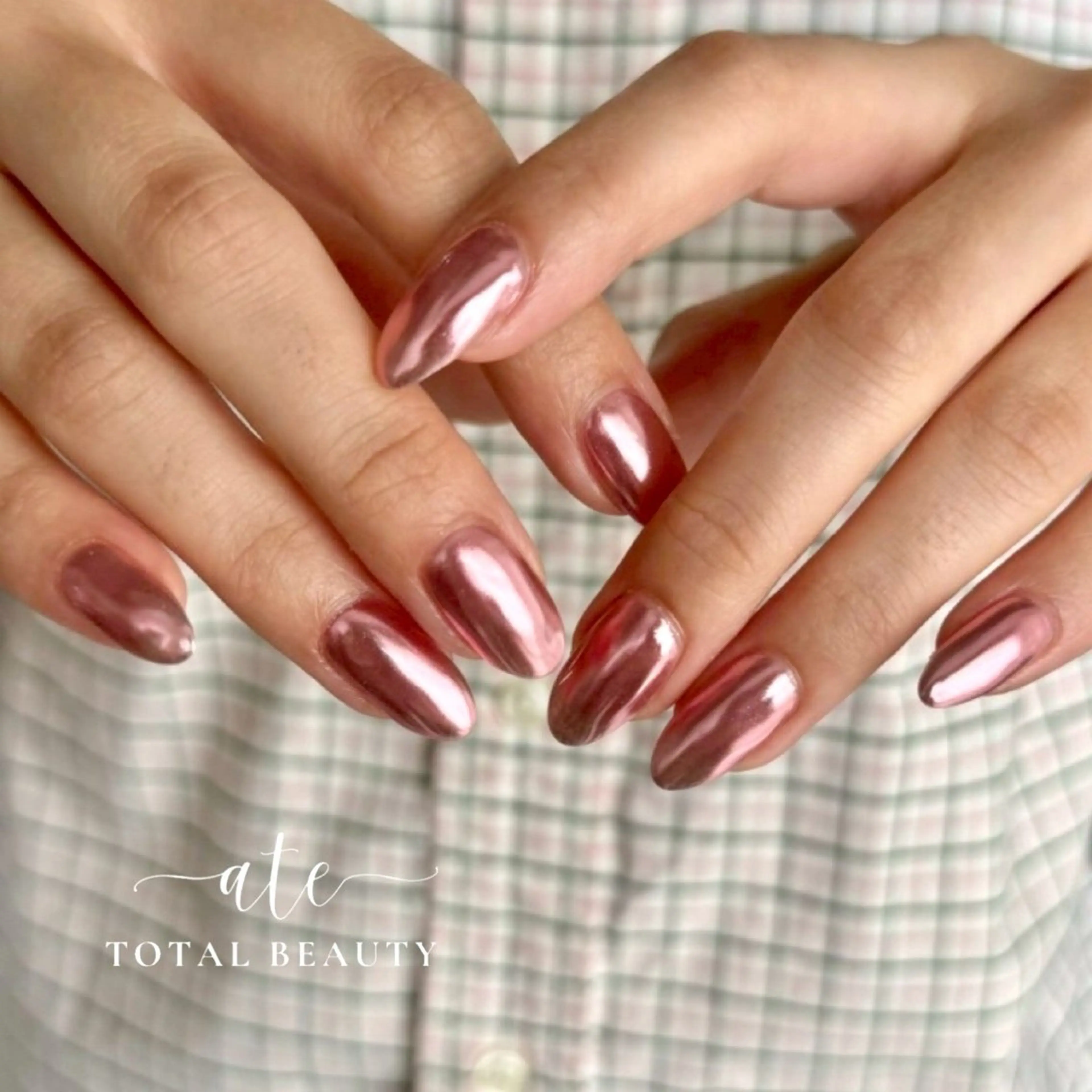 【ハンド】全面ミラー/オーロラの写真