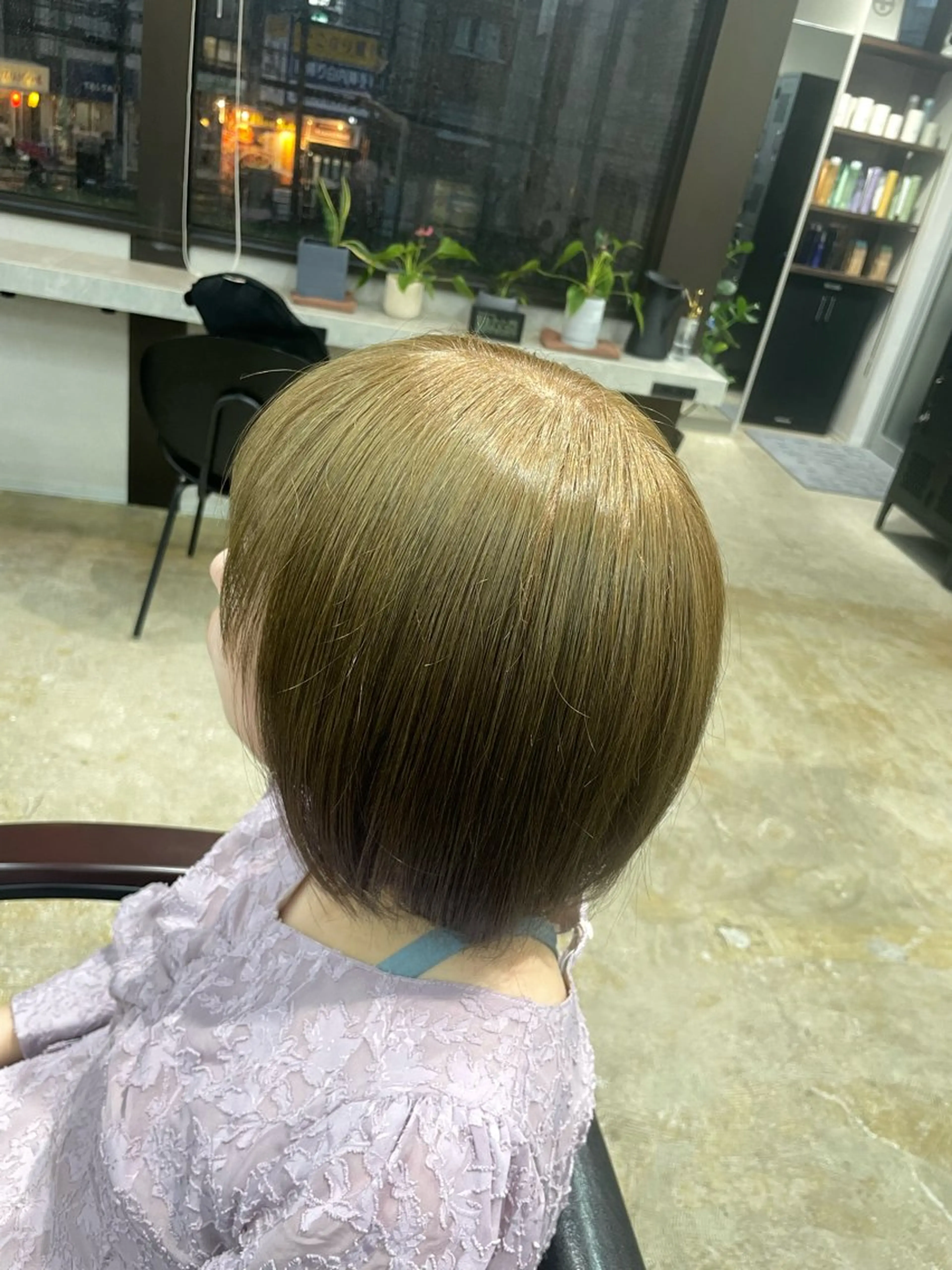ミディアム カラー ヘアカラー ニュアンスカラー/ 🫧レミ(坊主)のヘアスタイル