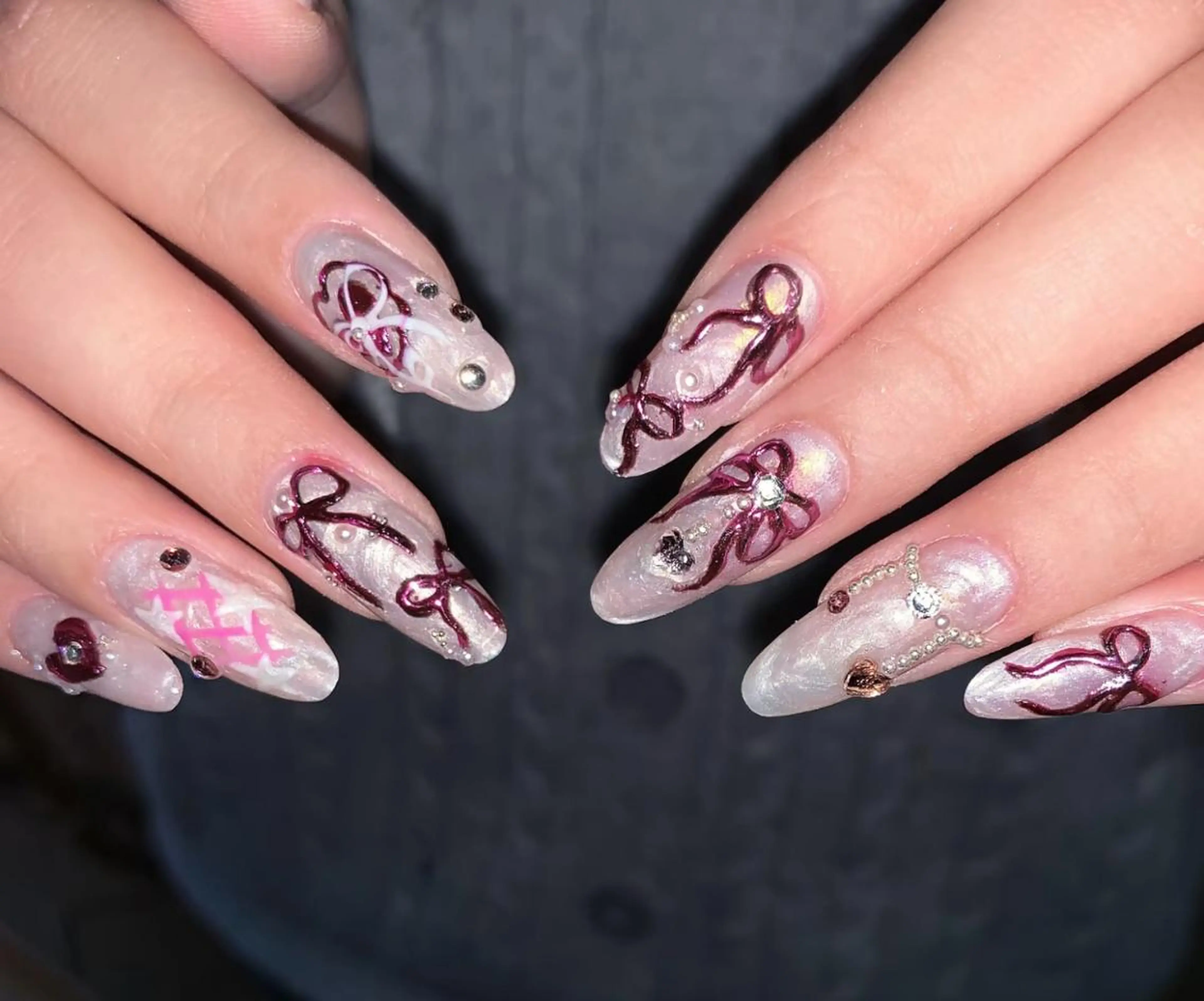 ネイル ハンドネイル 🎀 NaNa_nailのネイルデザイン
