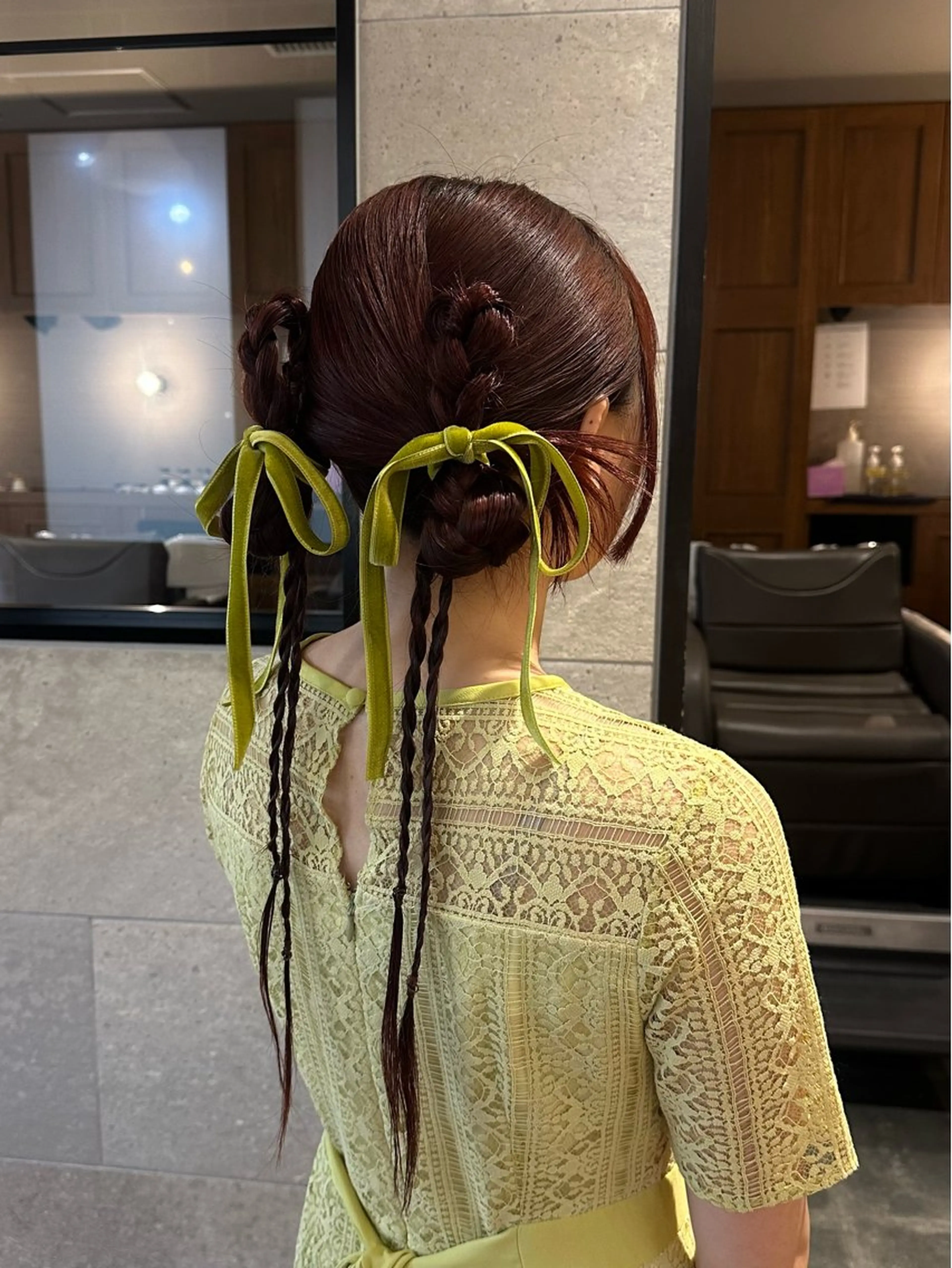ロング ヘアセット メンズ&ヘアアレンジ 🌼みねのヘアスタイル