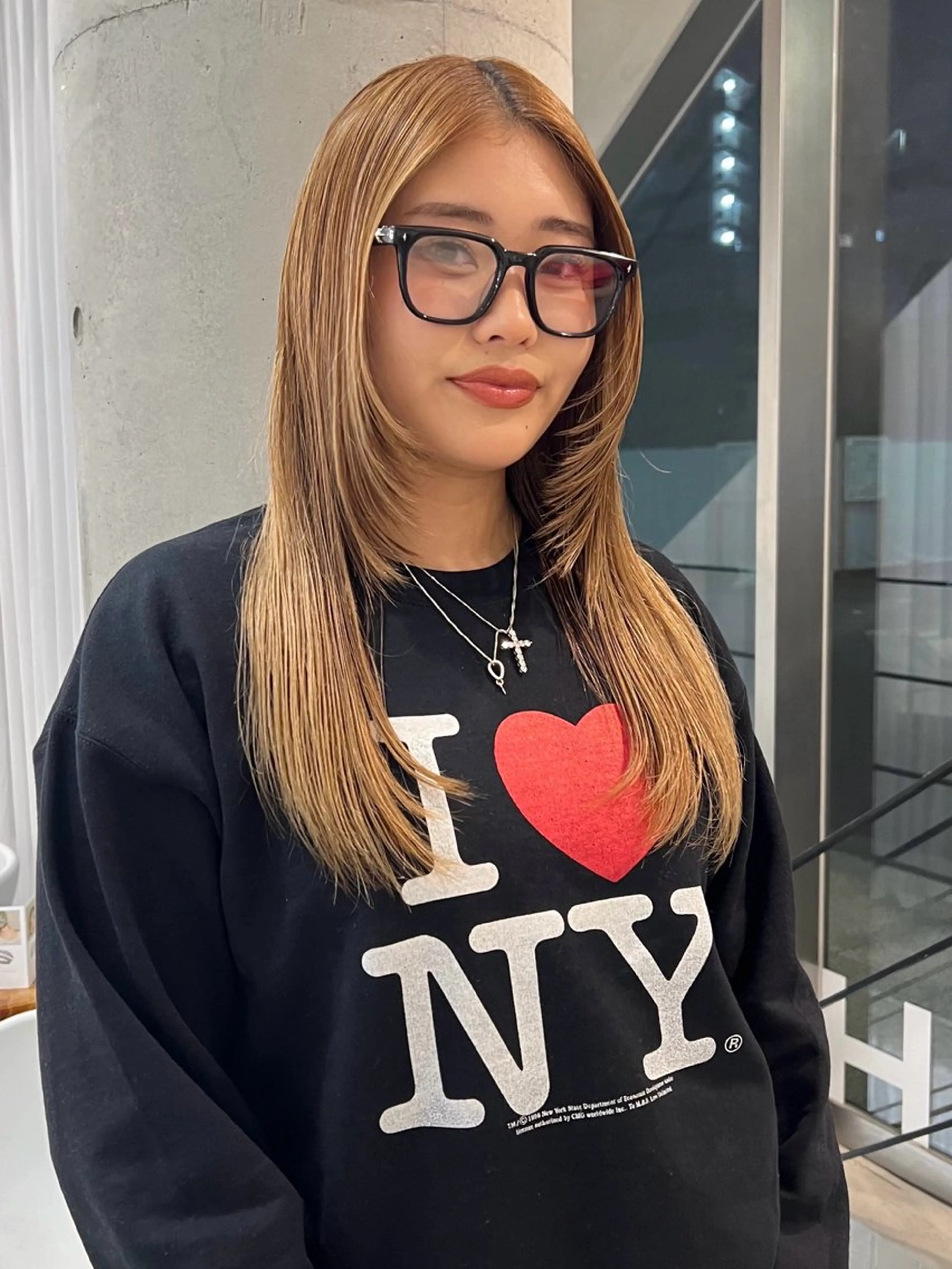 🌙ケアブリーチ使用🌙ハイライトorインナー+ケアカラー+超音波3stepトリートメントの写真