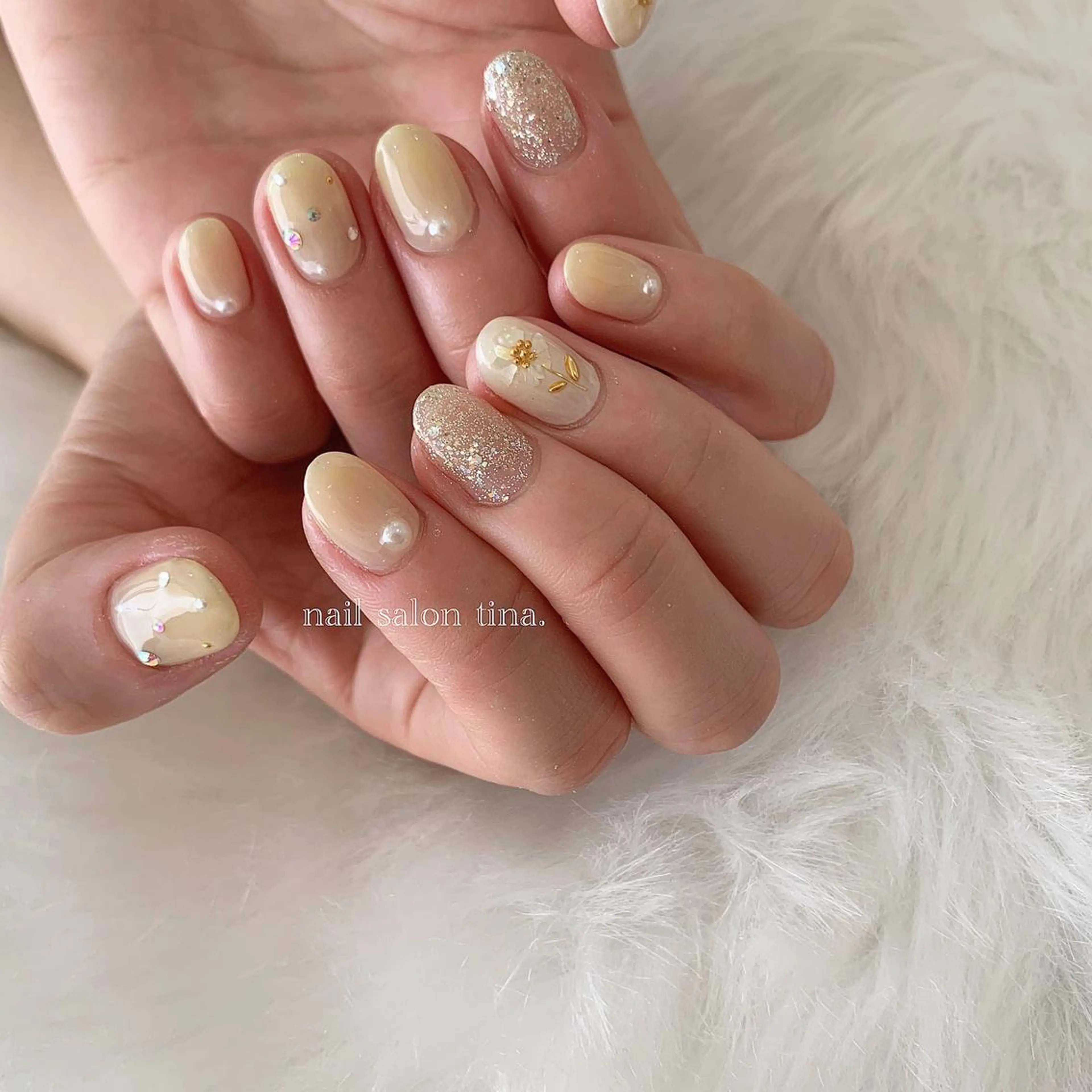 ネイル nail salon tina.所属・中山 はづきのネイルデザイン