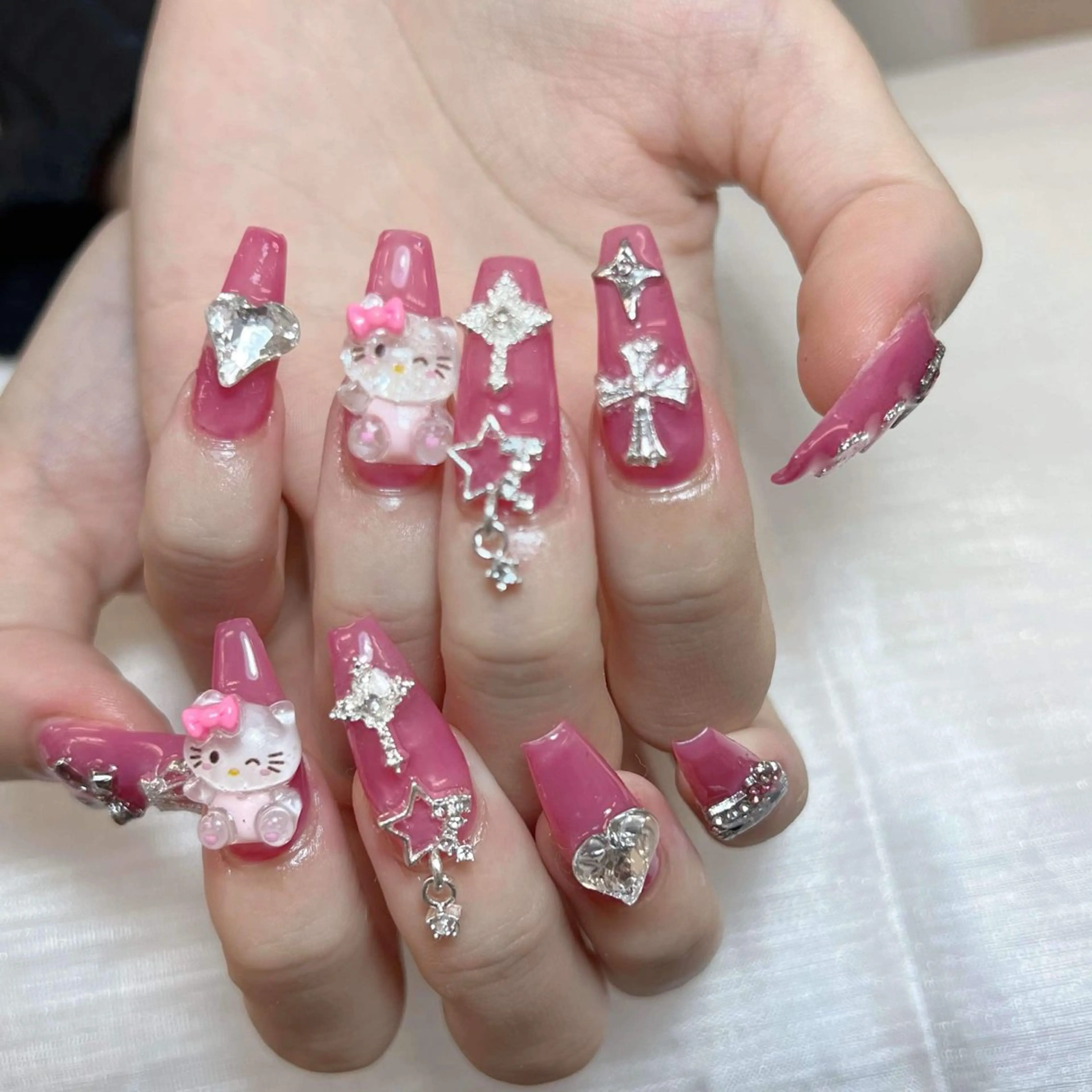 ネイル ハンドネイル ハンドケア Anh Nail 歌舞伎町のネイルデザイン