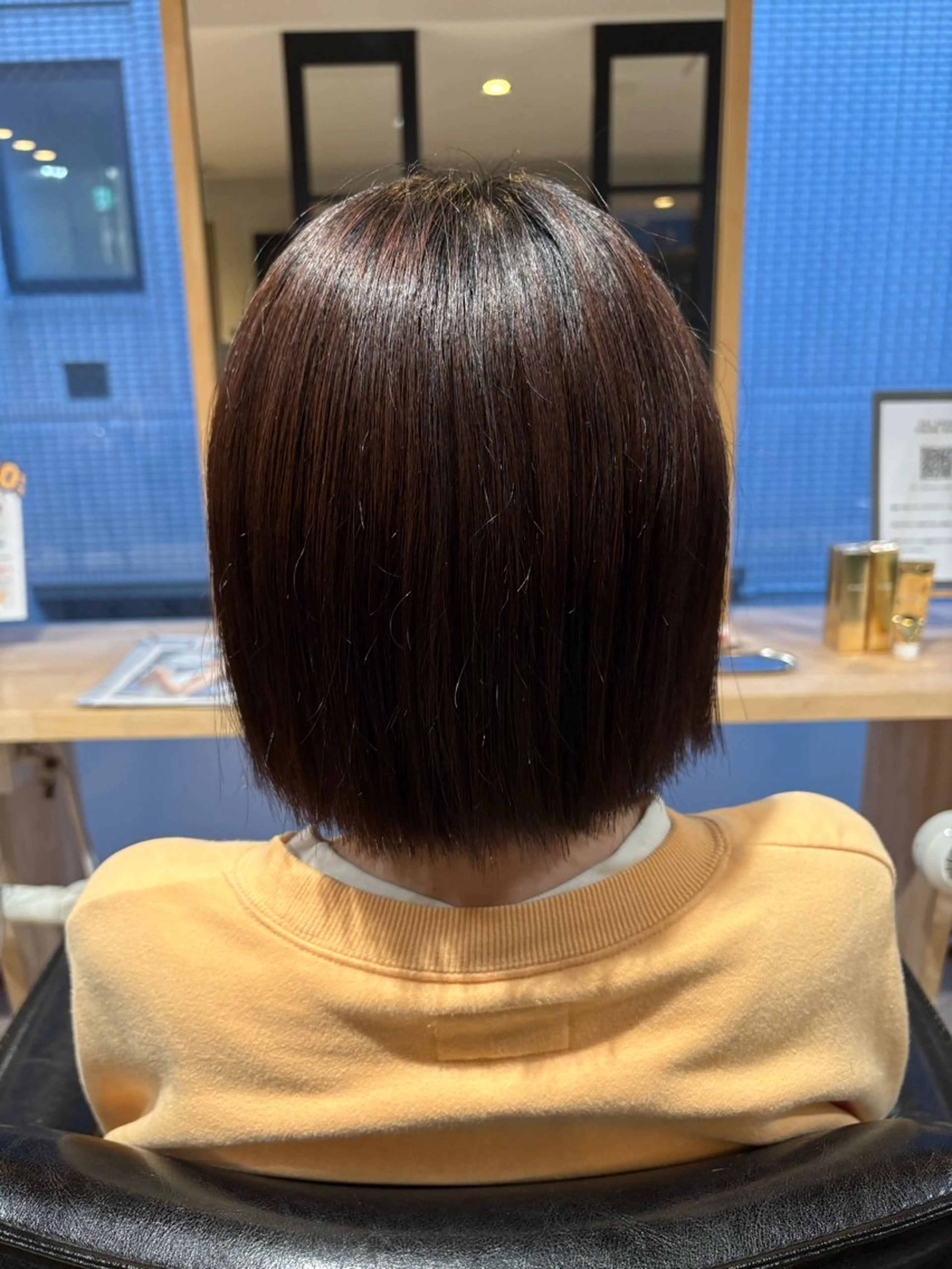 ショート ボブ 荒木 帆香のヘアスタイル