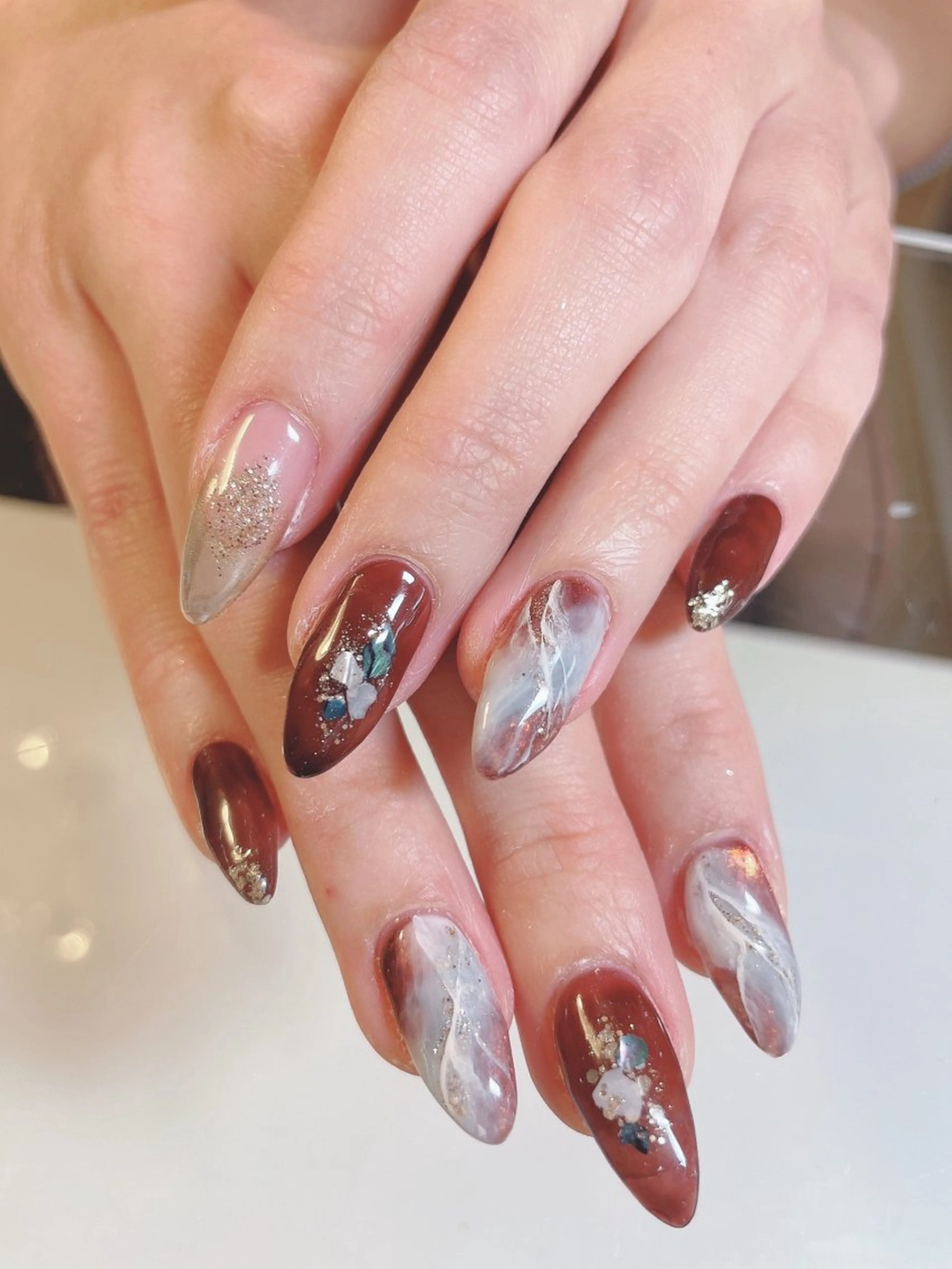 ネイル ハンドネイル Nail room Lunaのネイルデザイン