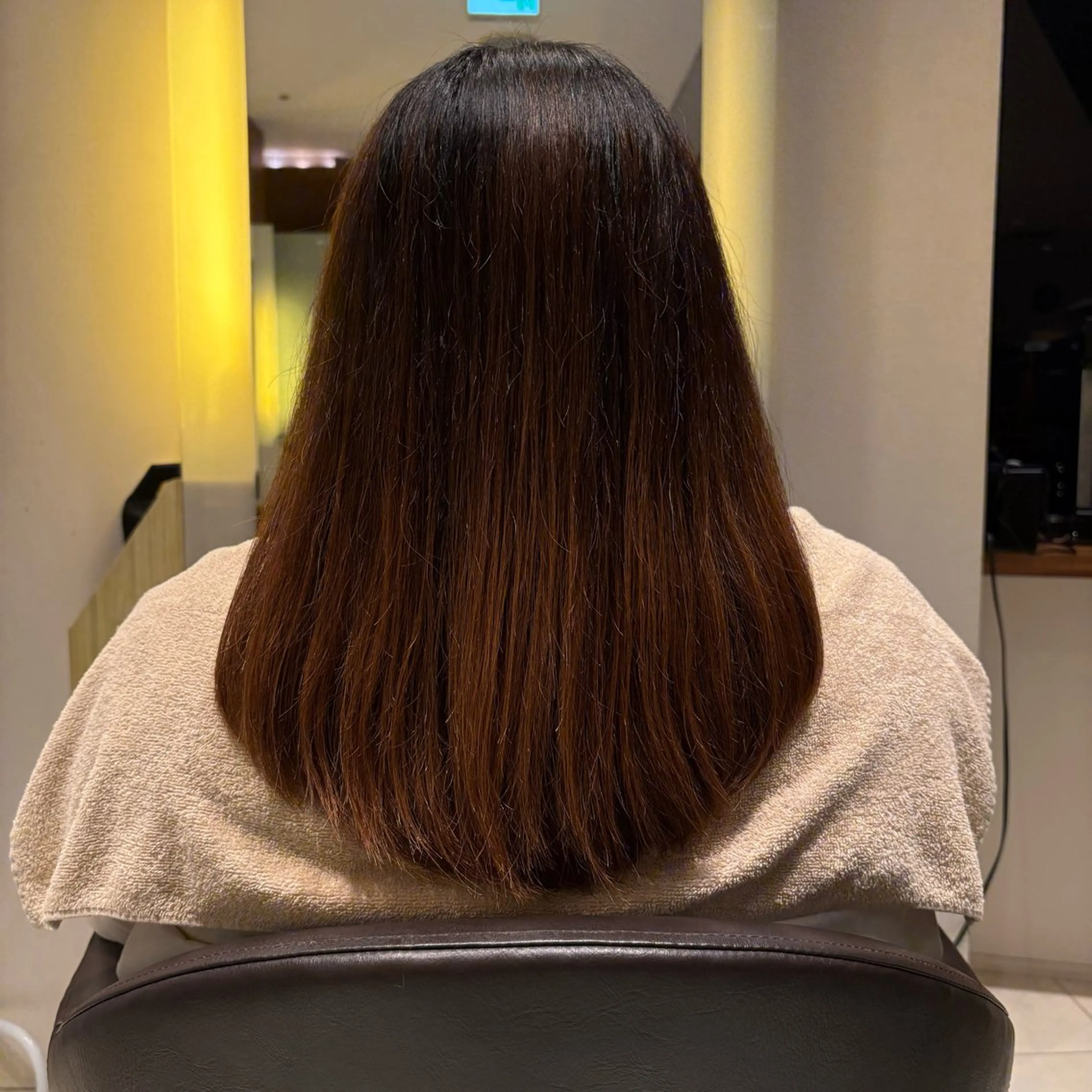 ロング 森田 玲央のヘアスタイル